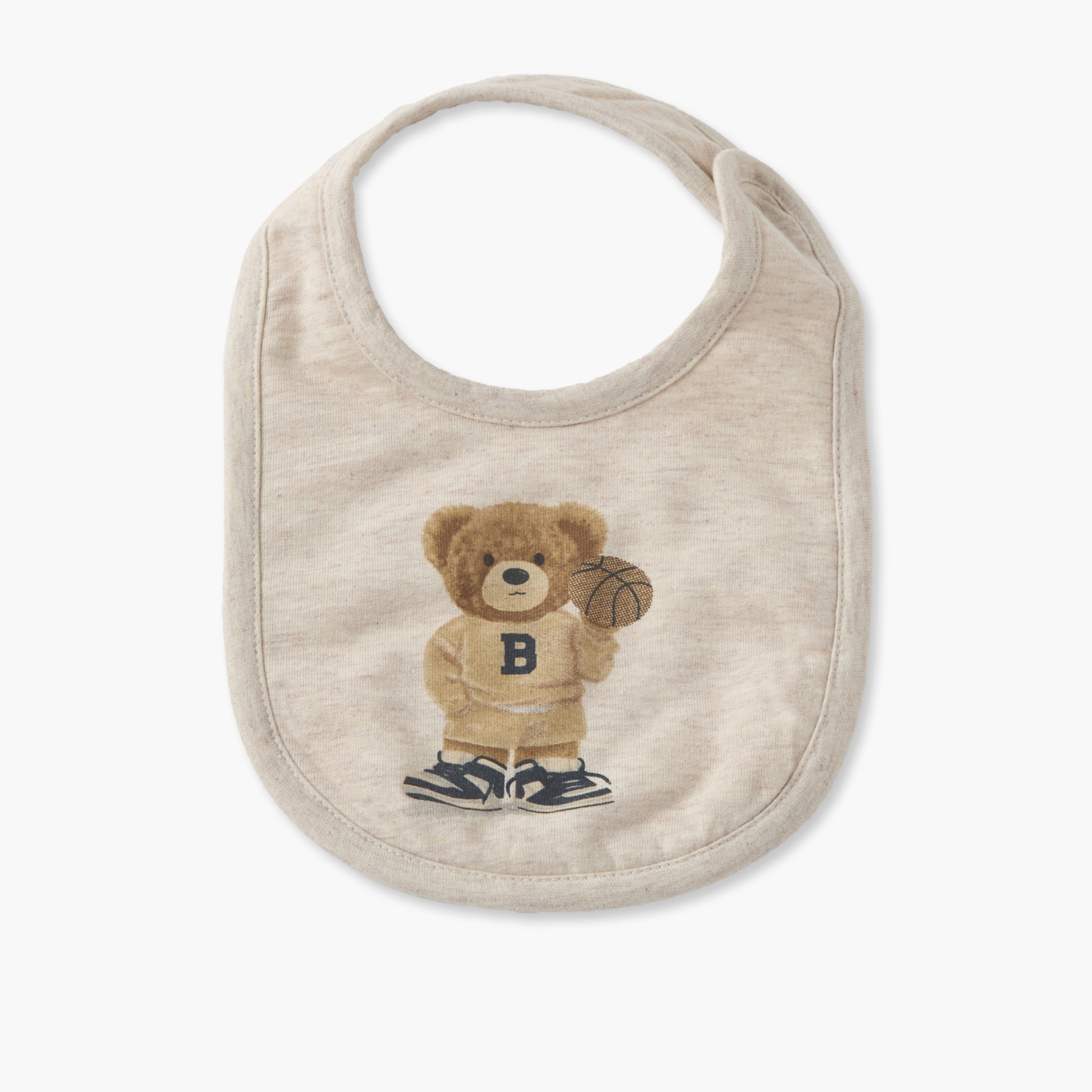 مريلة أطفال بطبعات جرافيك من جونيورز - طقم من قطعتين-baby-feeding-bibs-image-2