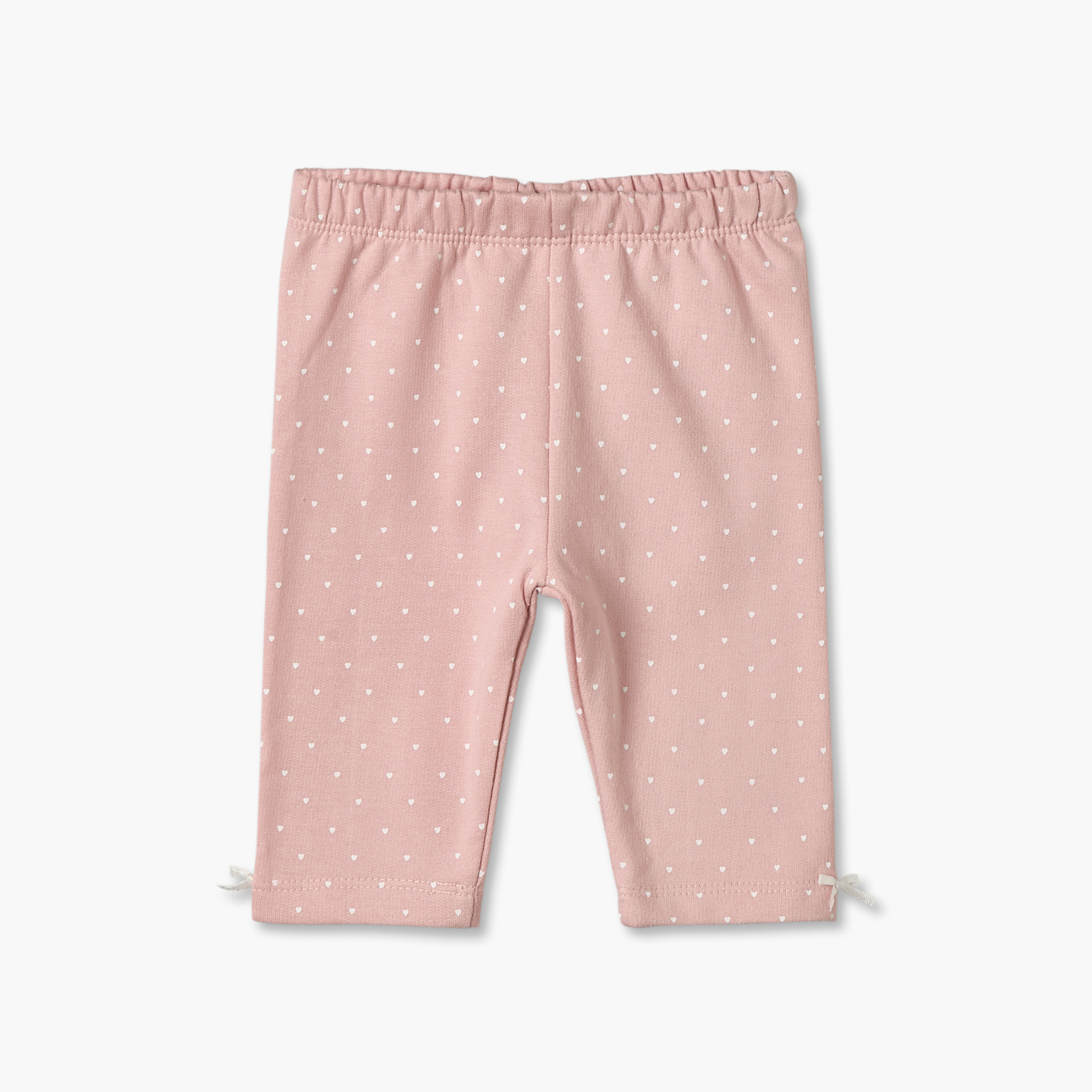 طقم بيجاما قطن بياقة ضيقة وأكمام طويلة وطبعات منقطة من جونيورز-baby-girls-clothing-winterwear-pyjamasets-image-3