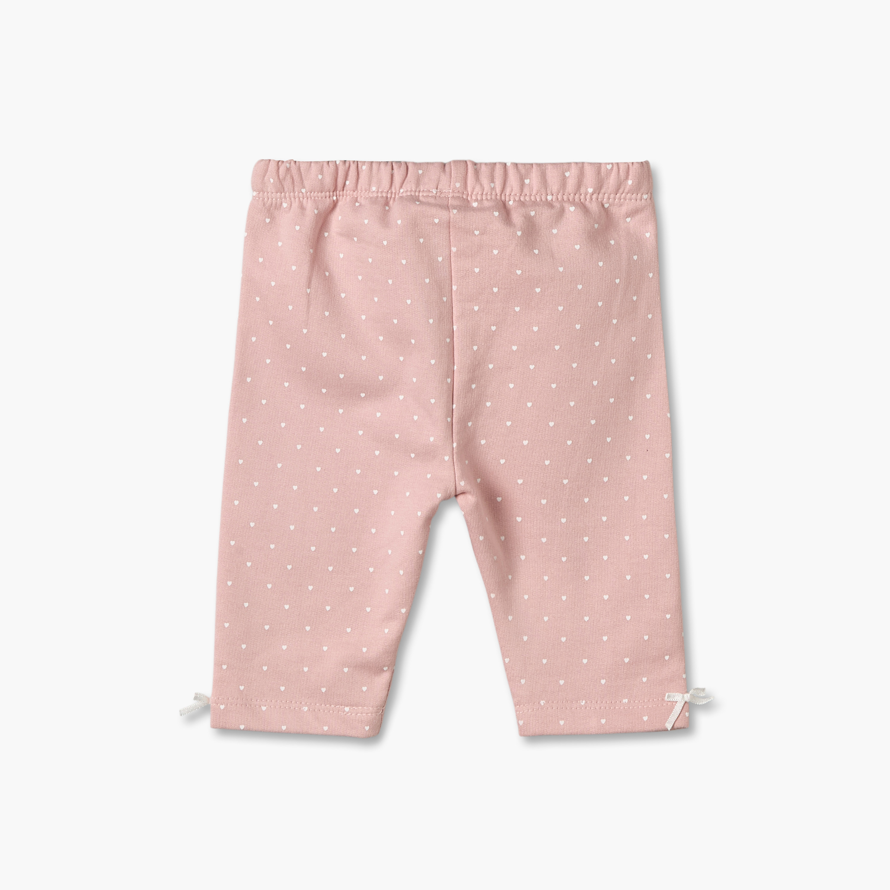 طقم بيجاما قطن بياقة ضيقة وأكمام طويلة وطبعات منقطة من جونيورز-baby-girls-clothing-winterwear-pyjamasets-image-5