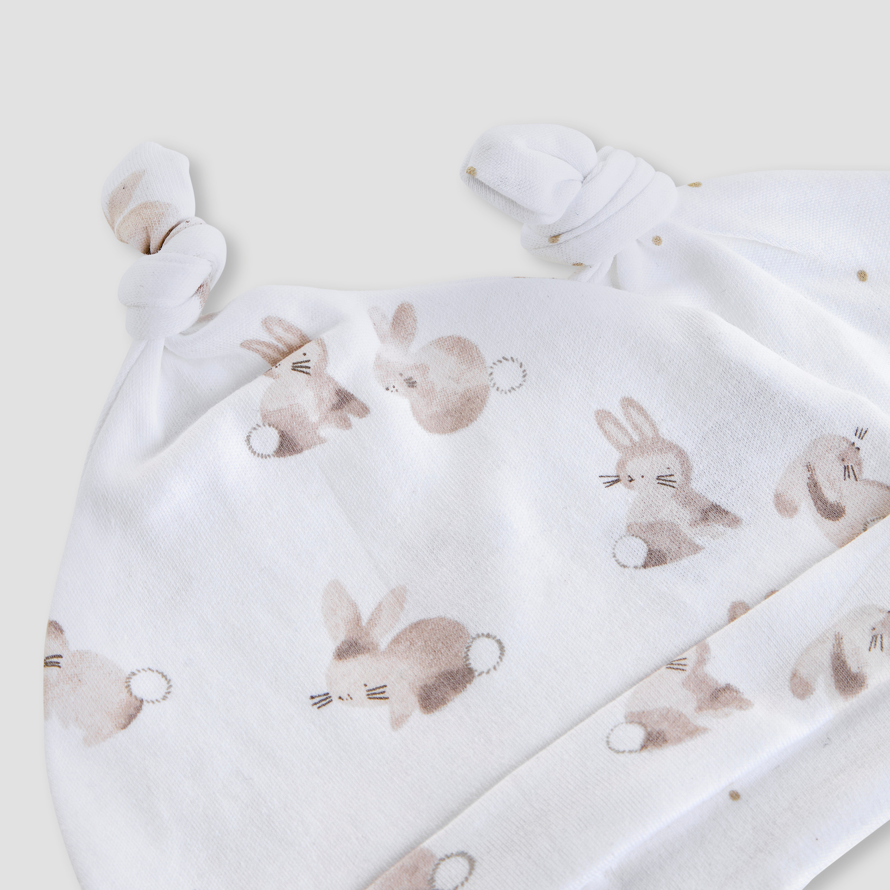 Set of 4 Juniors Cap with Mittens, 0-36 months-baby-girls-accessories-caps-image-8