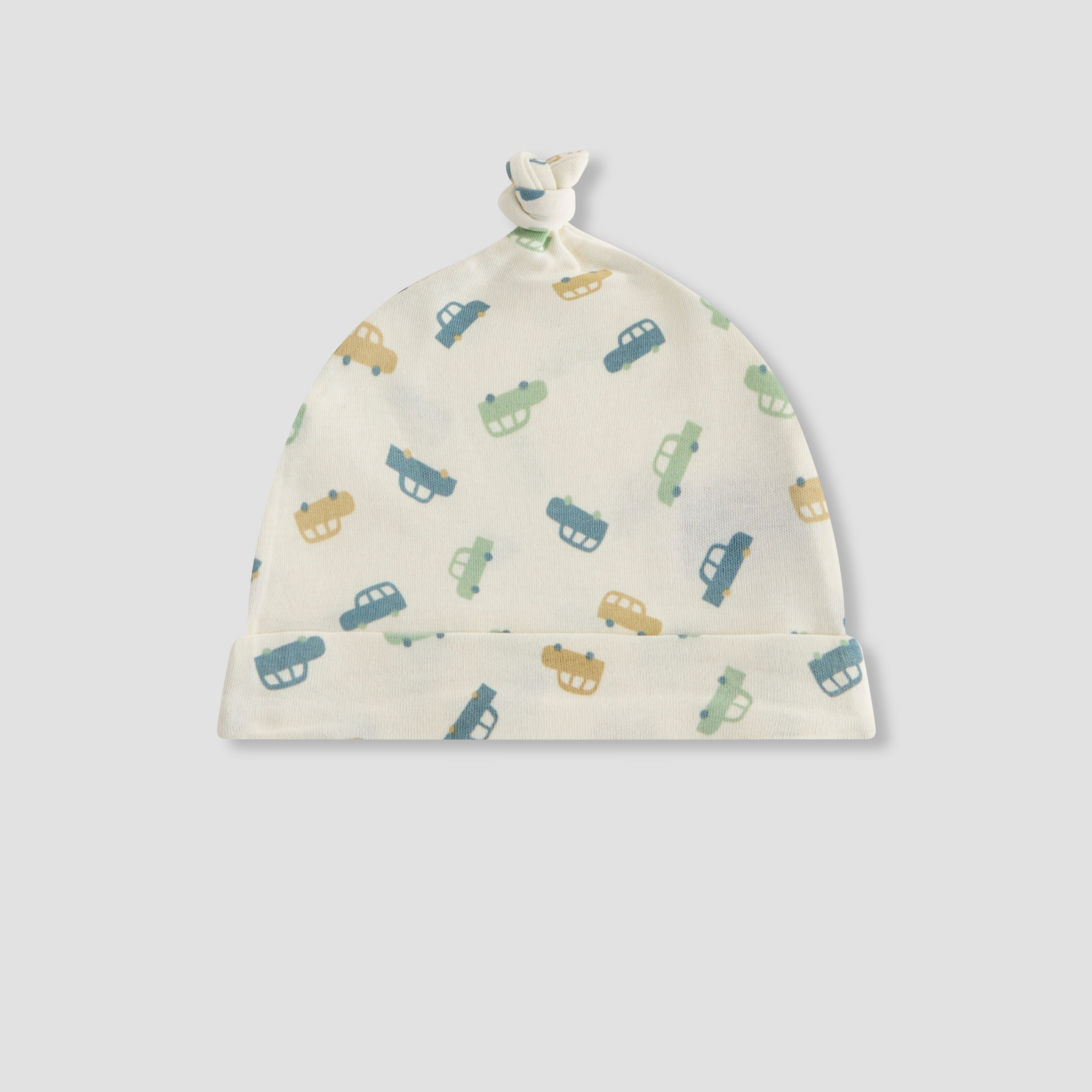 Set of 4 Juniors Cap with Mittens, 0-36 months-baby-boys-accessories-caps-image-2