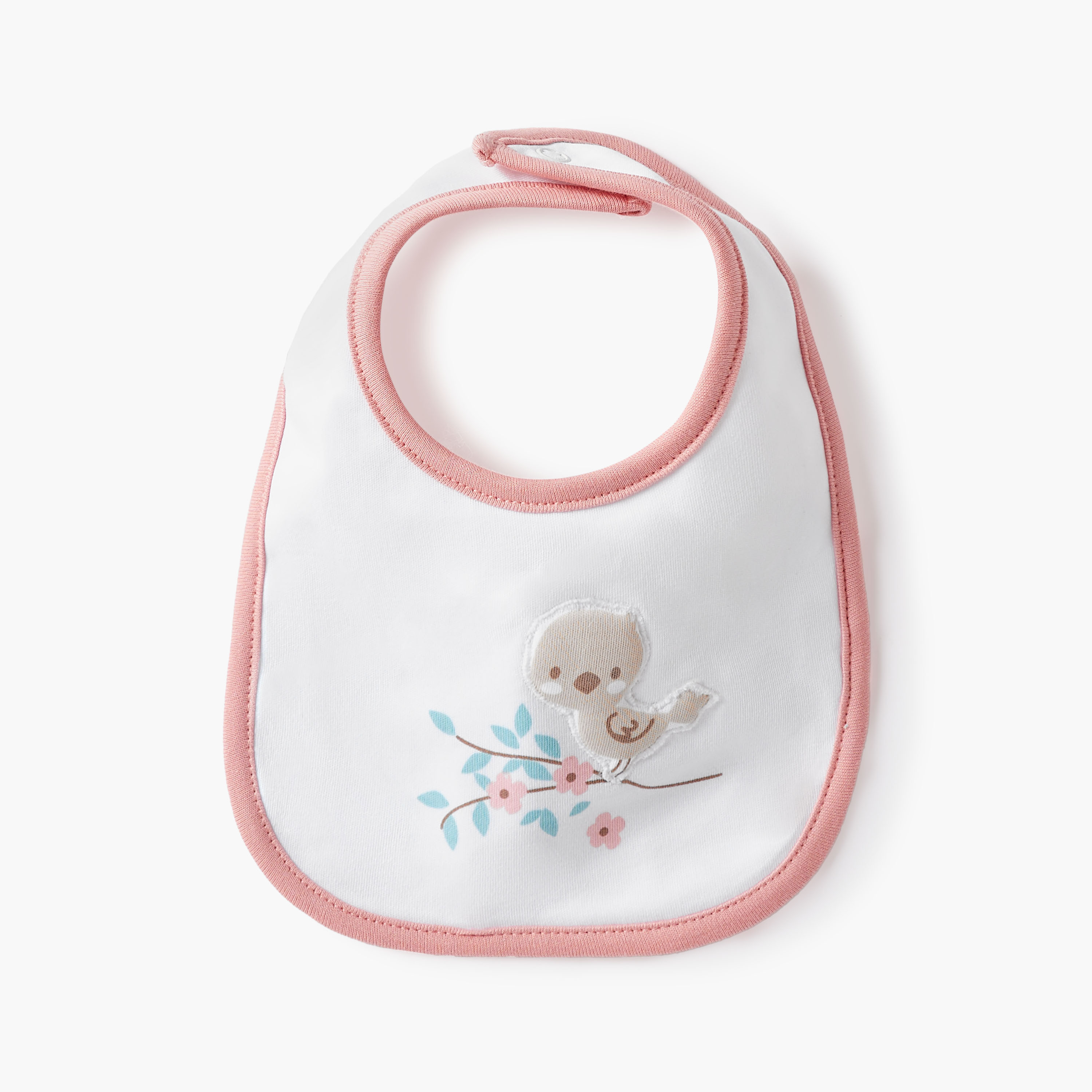Juniors Printed Sleepsuit with Bib and Receiving Blanket-baby-girls-clothing-setsandcoords-image-3