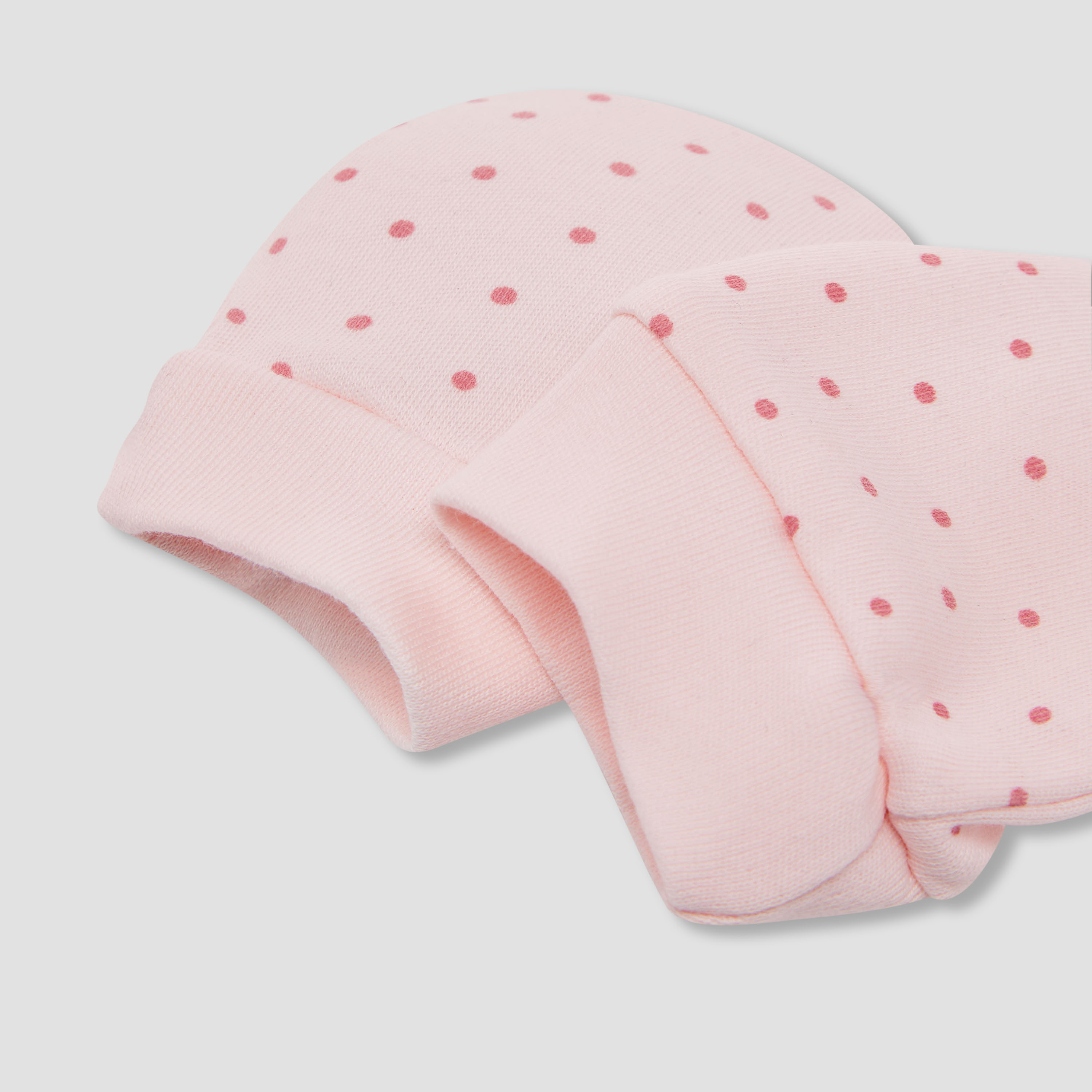 أبوات وقفازات متنوعة من جونيورز - طقم من 4 قطع-baby-girls-accessories-mittens-image-3