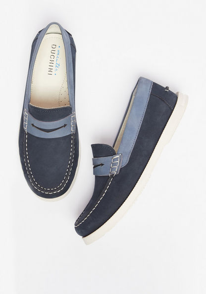 Mister Duchini Colourblock Slip-On Moccasins-Boy%27s Casual Shoes-image-1