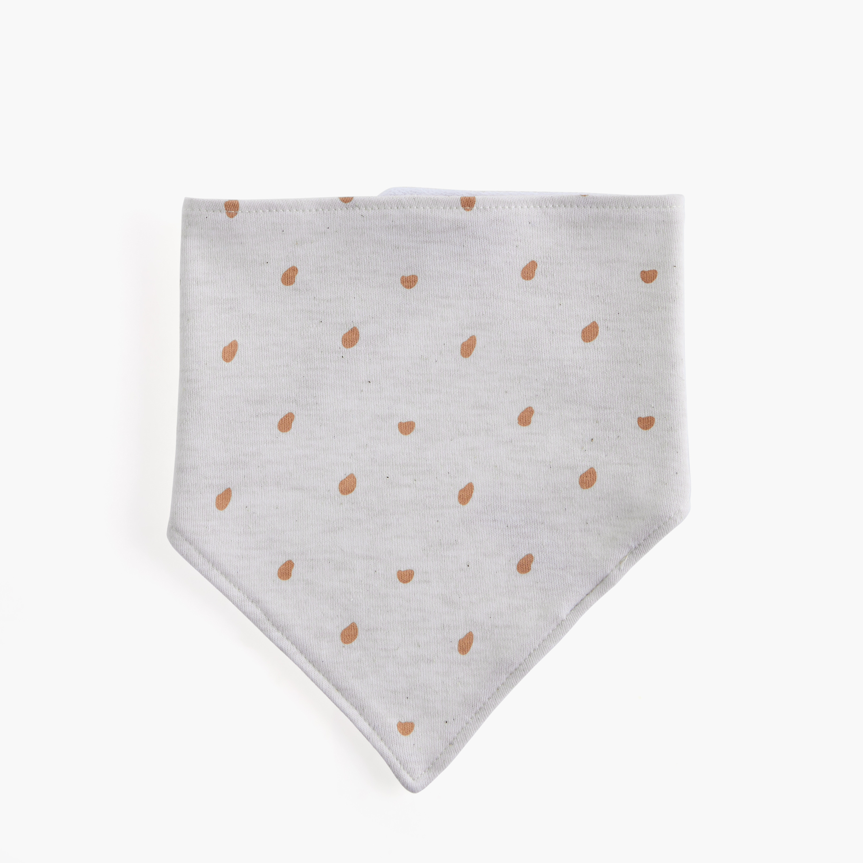 Juniors Printed Muslin Bib with Button Closure - Set of 3-baby-feeding-bibs-image-3