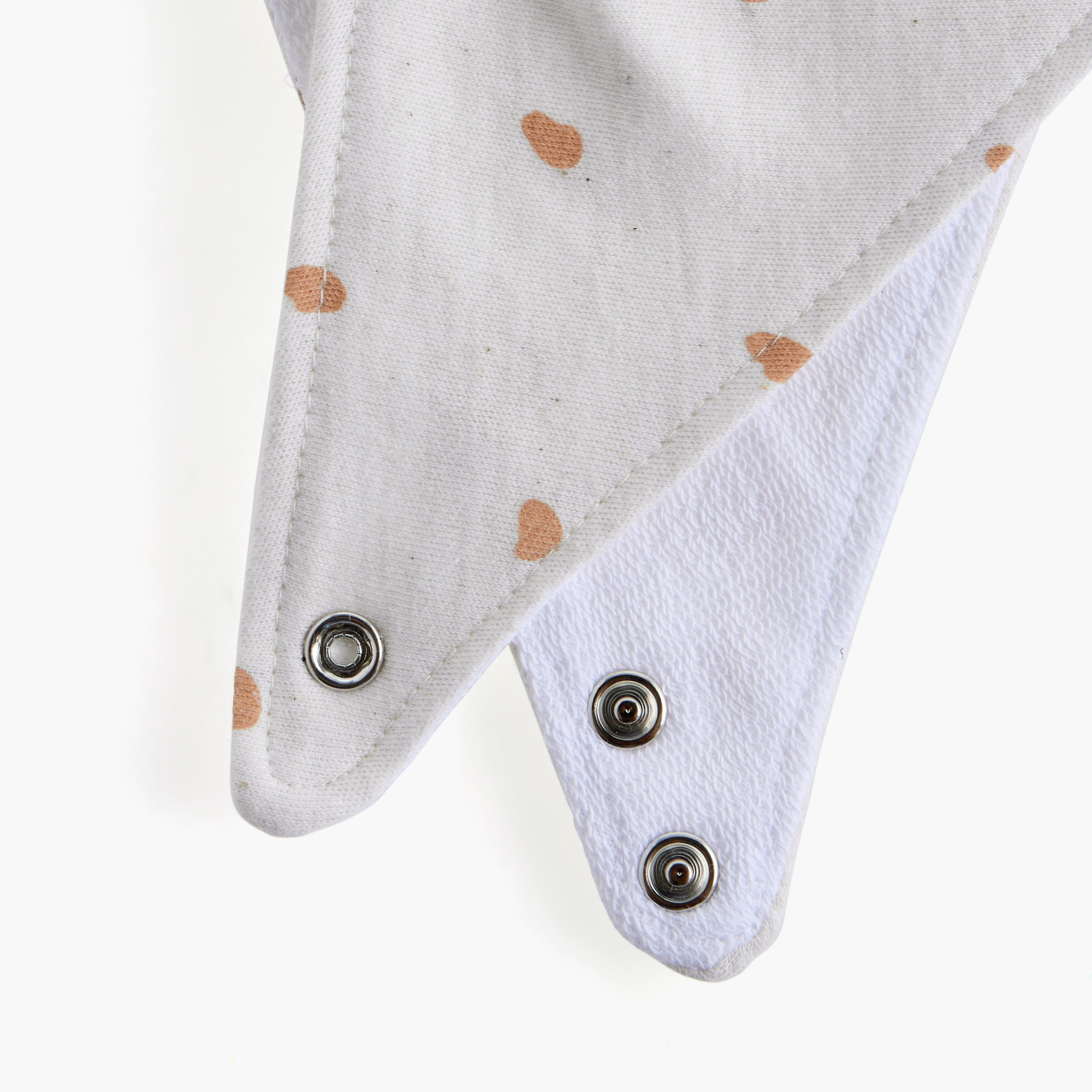 Juniors Printed Muslin Bib with Button Closure - Set of 3-baby-feeding-bibs-image-7