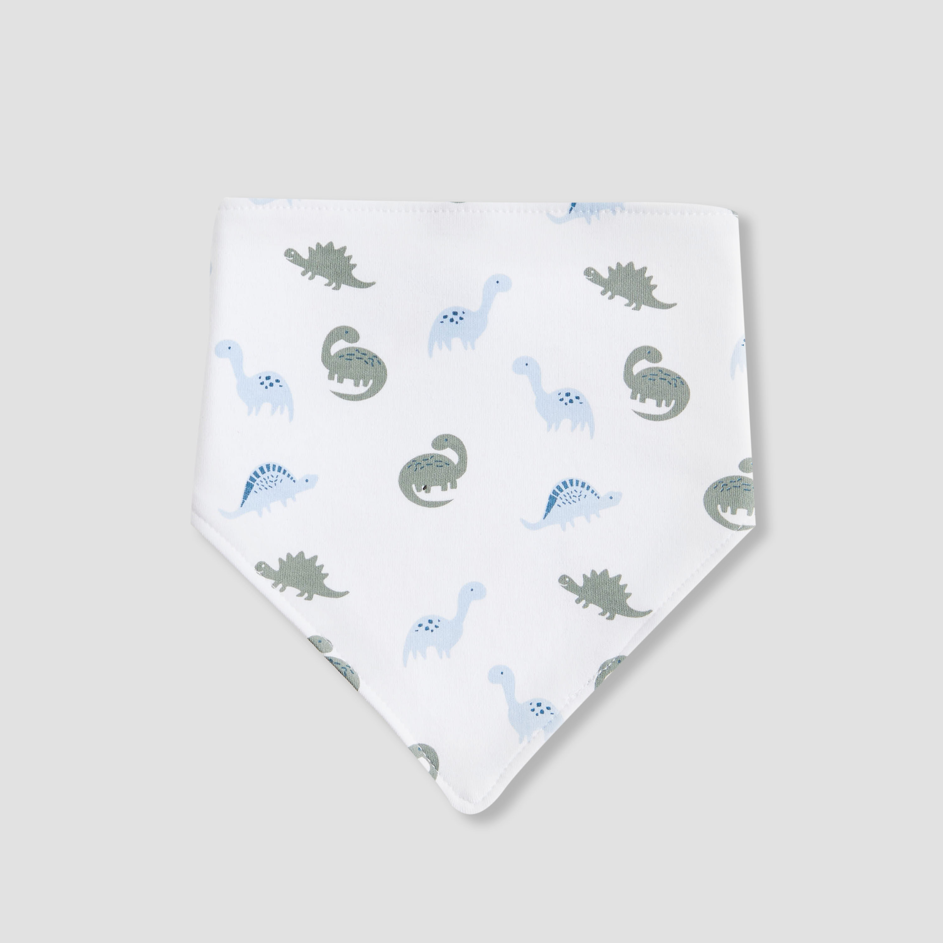 Juniors Baby Bib with Snap Button Closure - Cotton - 5-Piece Set-baby-feeding-bibs-image-3