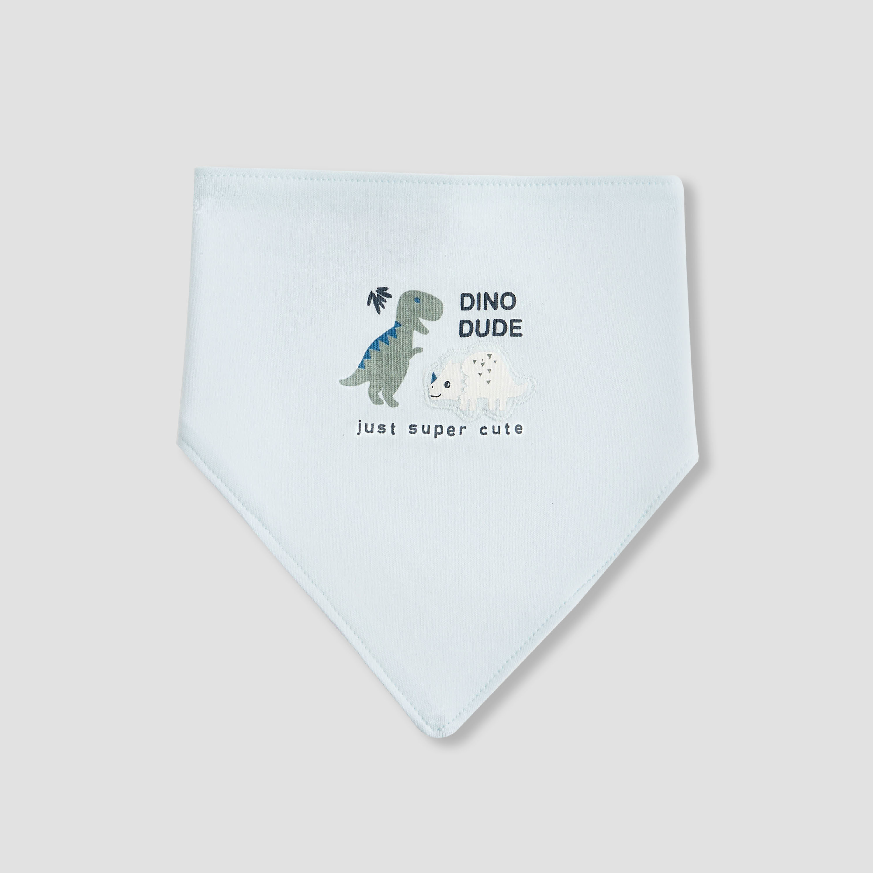 Juniors Baby Bib with Snap Button Closure - Cotton - 5-Piece Set-baby-feeding-bibs-image-6