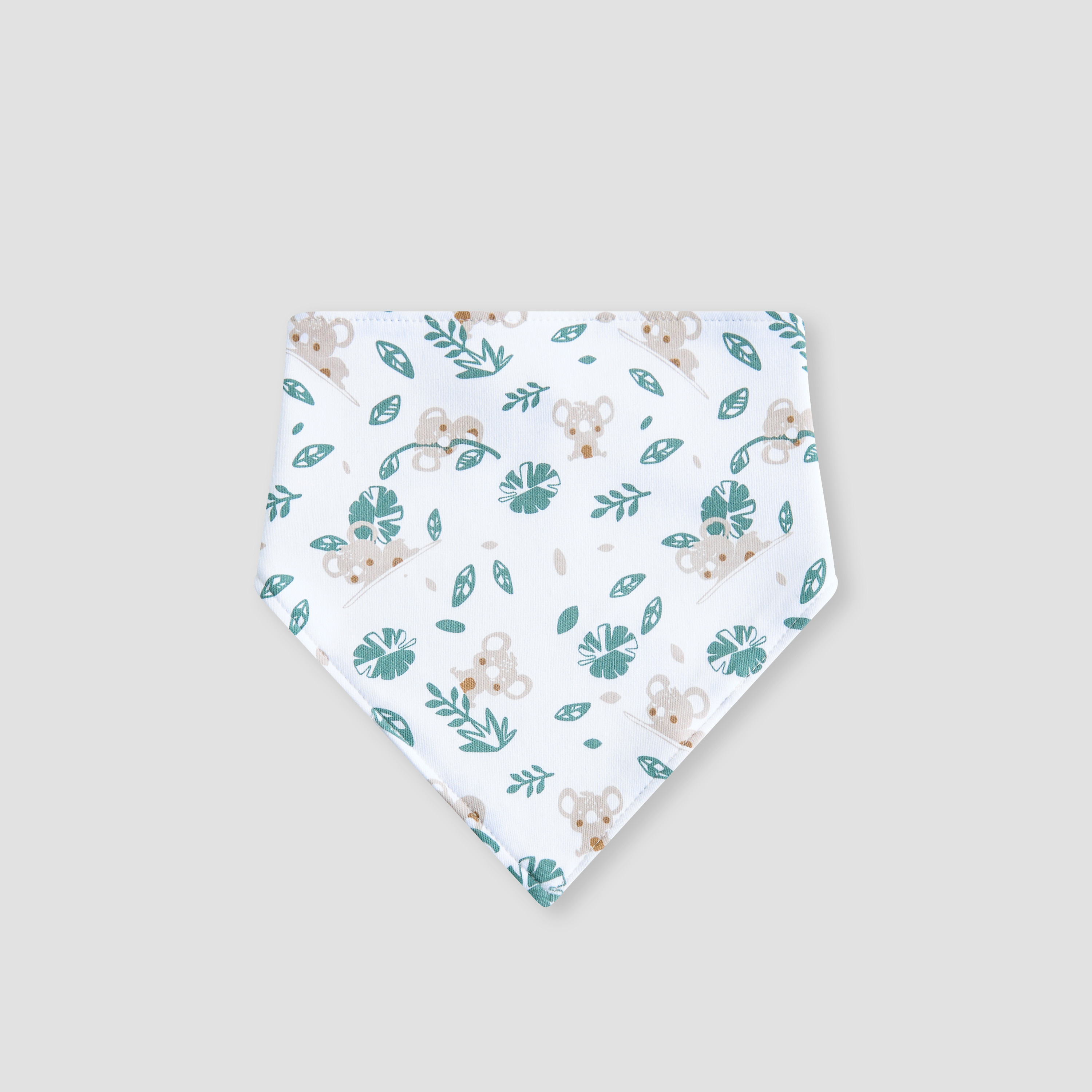 Juniors Assorted Cotton Bib with Button Closure - Set of 5-baby-feeding-bibs-image-5