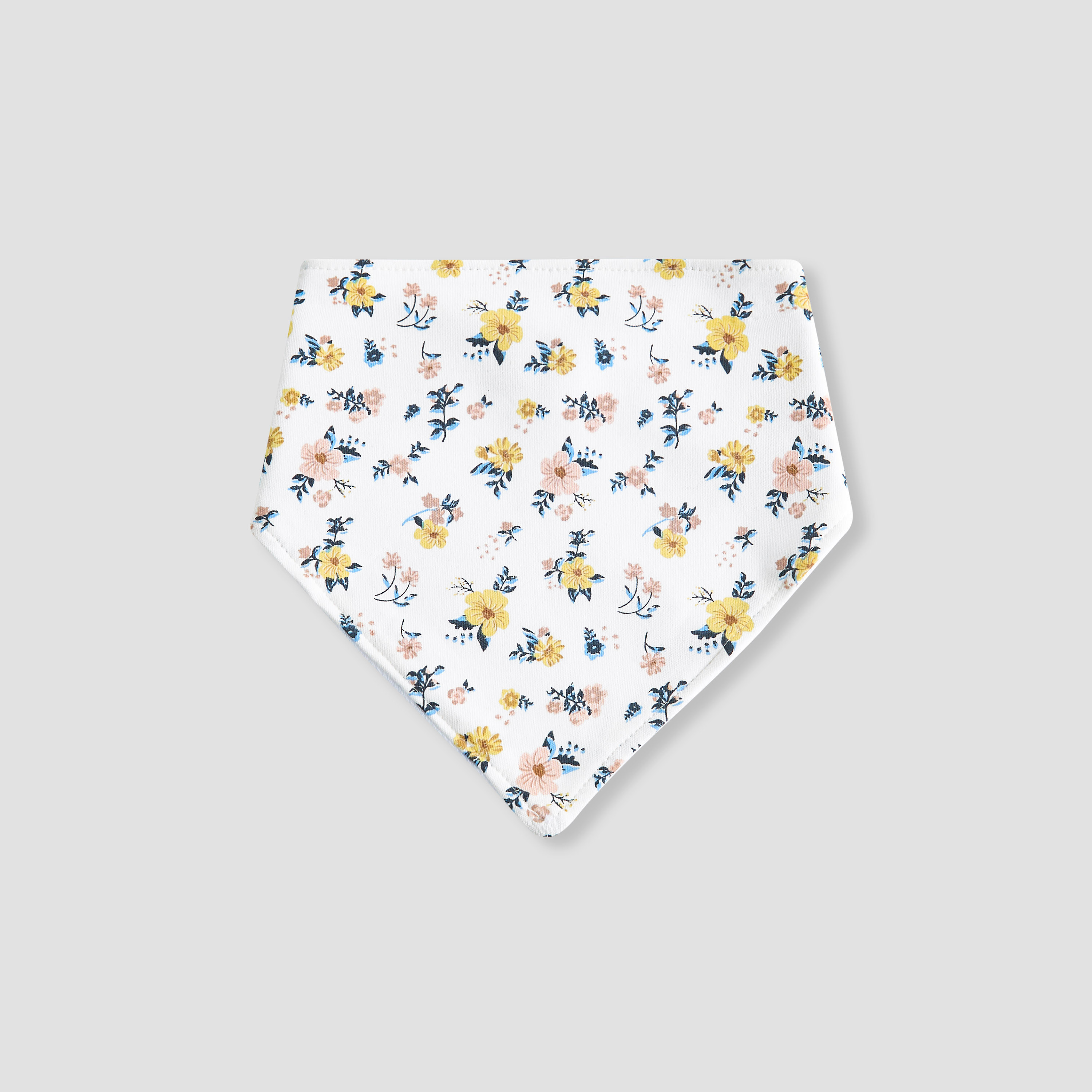 Juniors Assorted Cotton Bib with Button Closure - Set of 5-baby-feeding-bibs-image-3