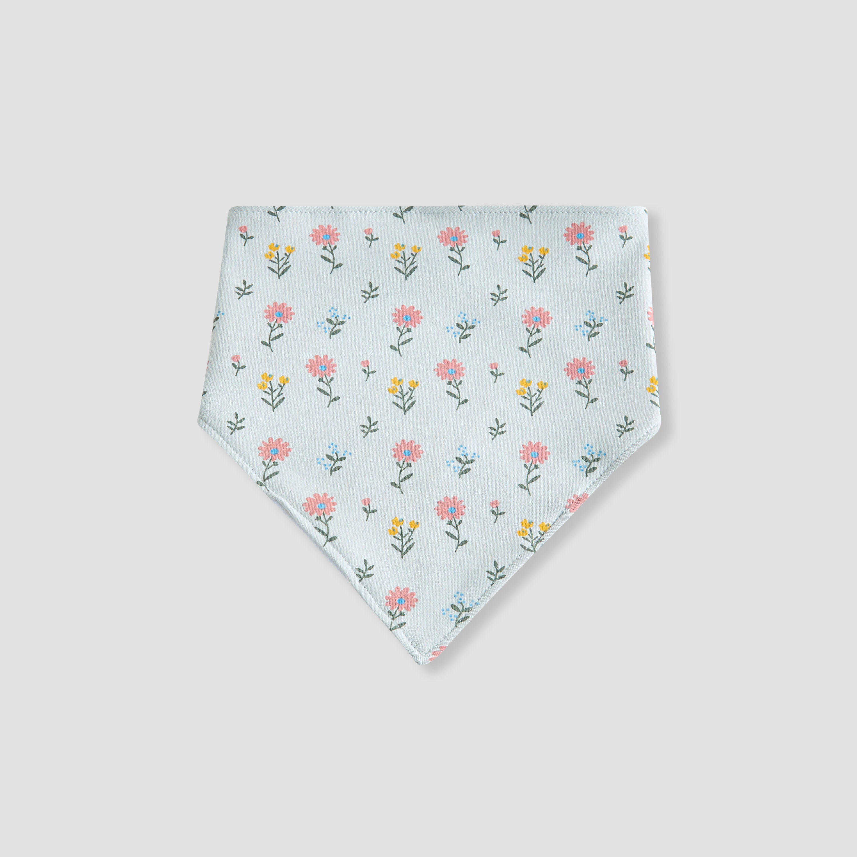 Juniors Assorted Cotton Bib with Button Closure - Set of 5-baby-feeding-bibs-image-5