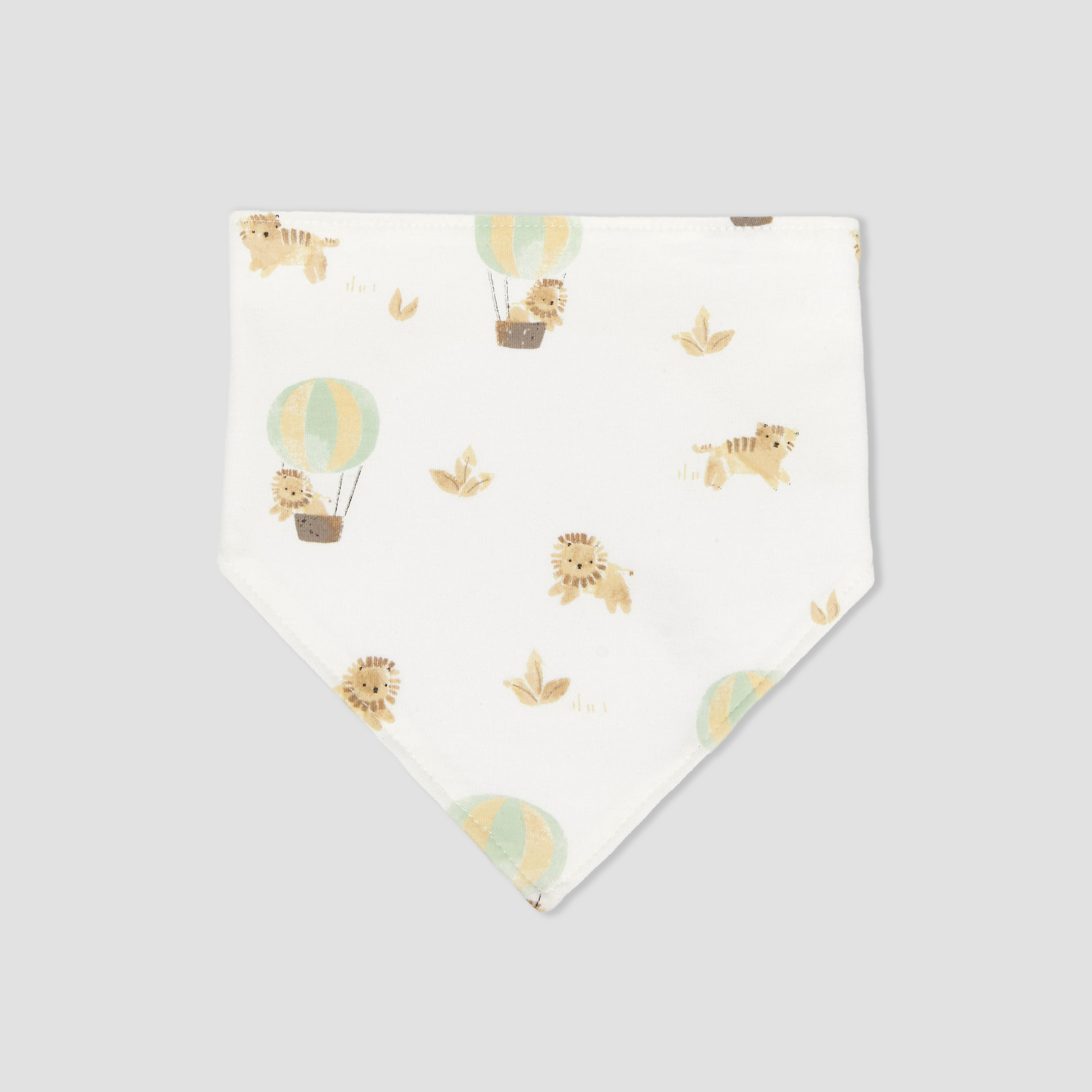Pack of 3 Juniors Baby Bib with Snap Button Closure-baby-feeding-bibs-image-3