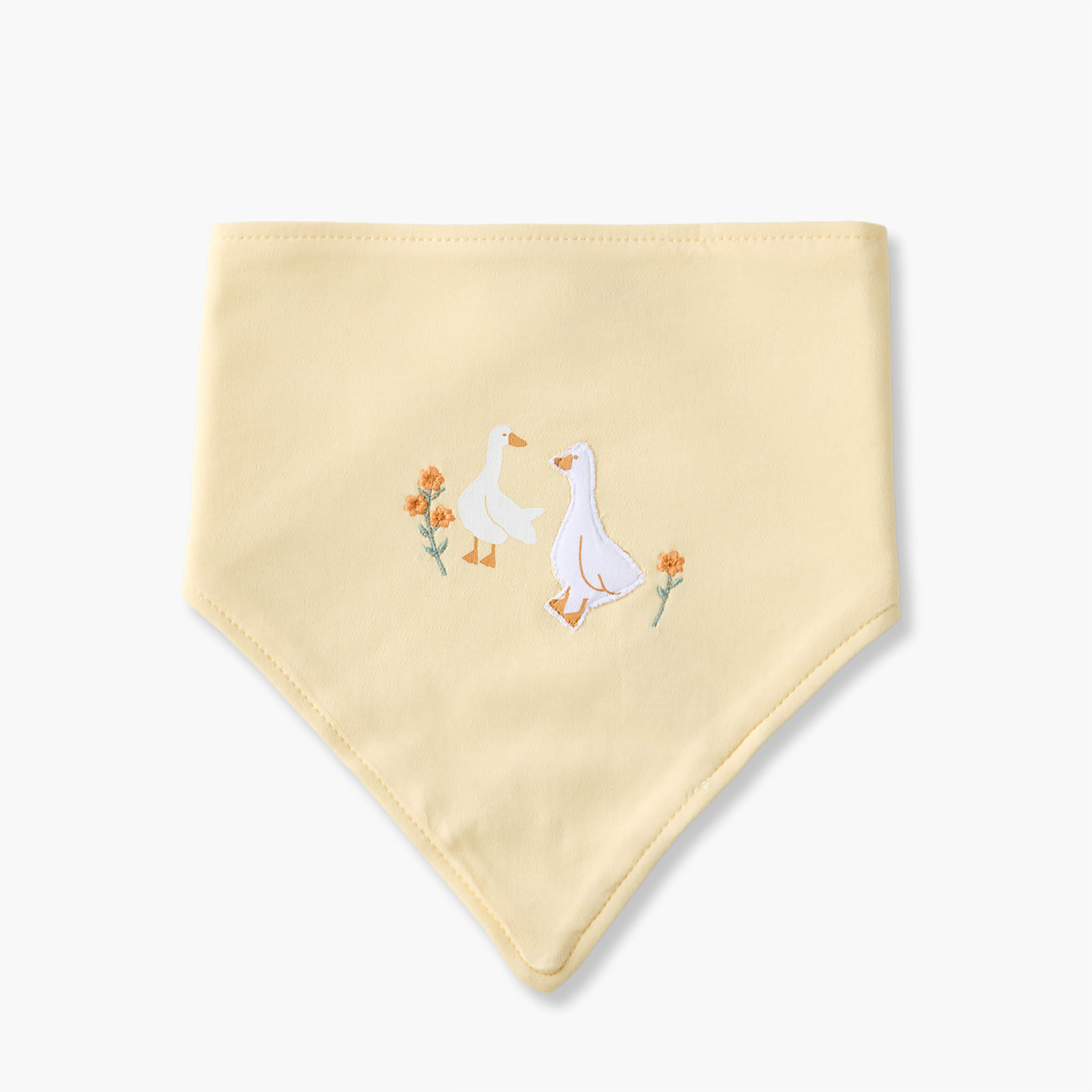 Pack of 3 Juniors Baby Bib with Duck Print-baby-feeding-bibs-image-2