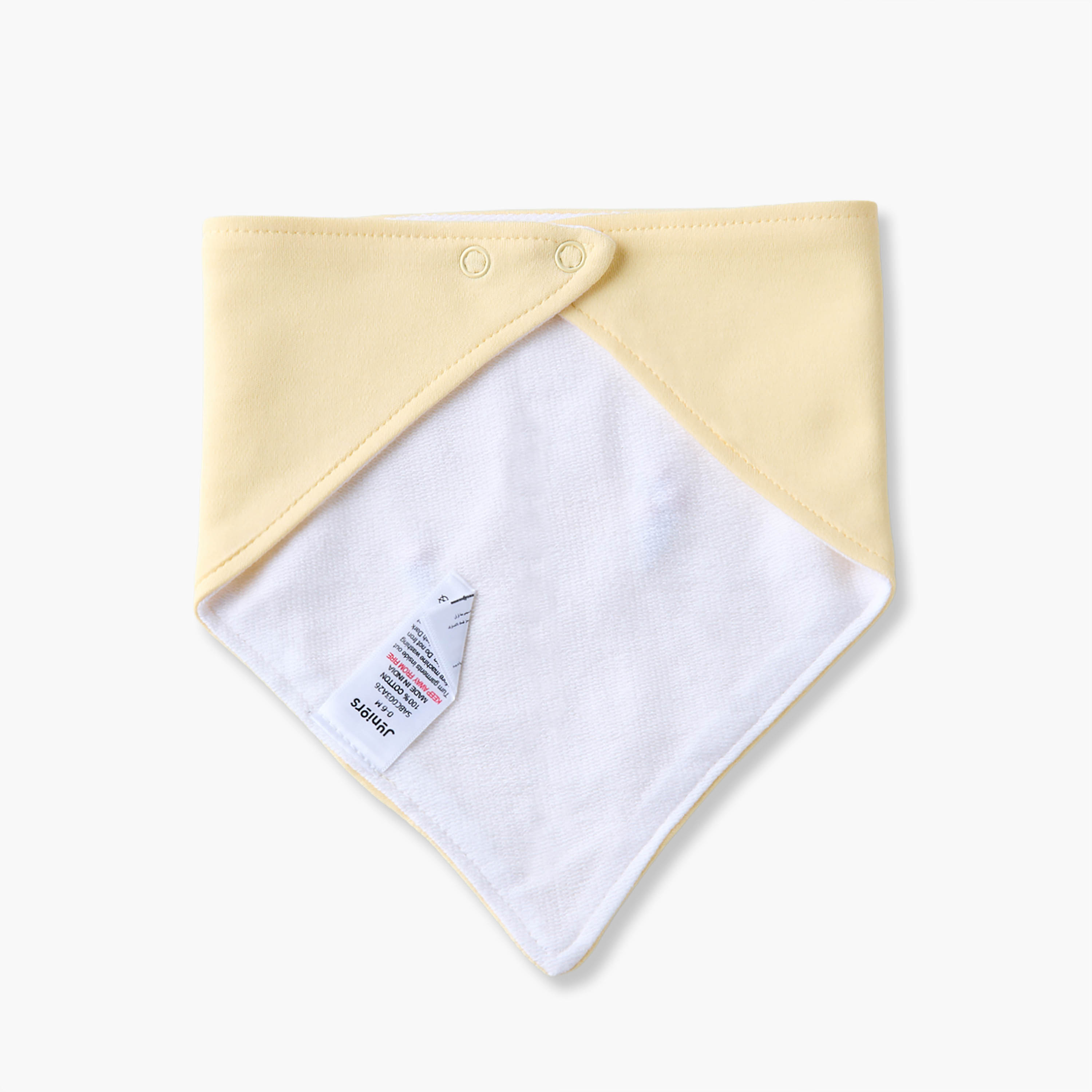 Pack of 3 Juniors Baby Bib with Duck Print-baby-feeding-bibs-image-5