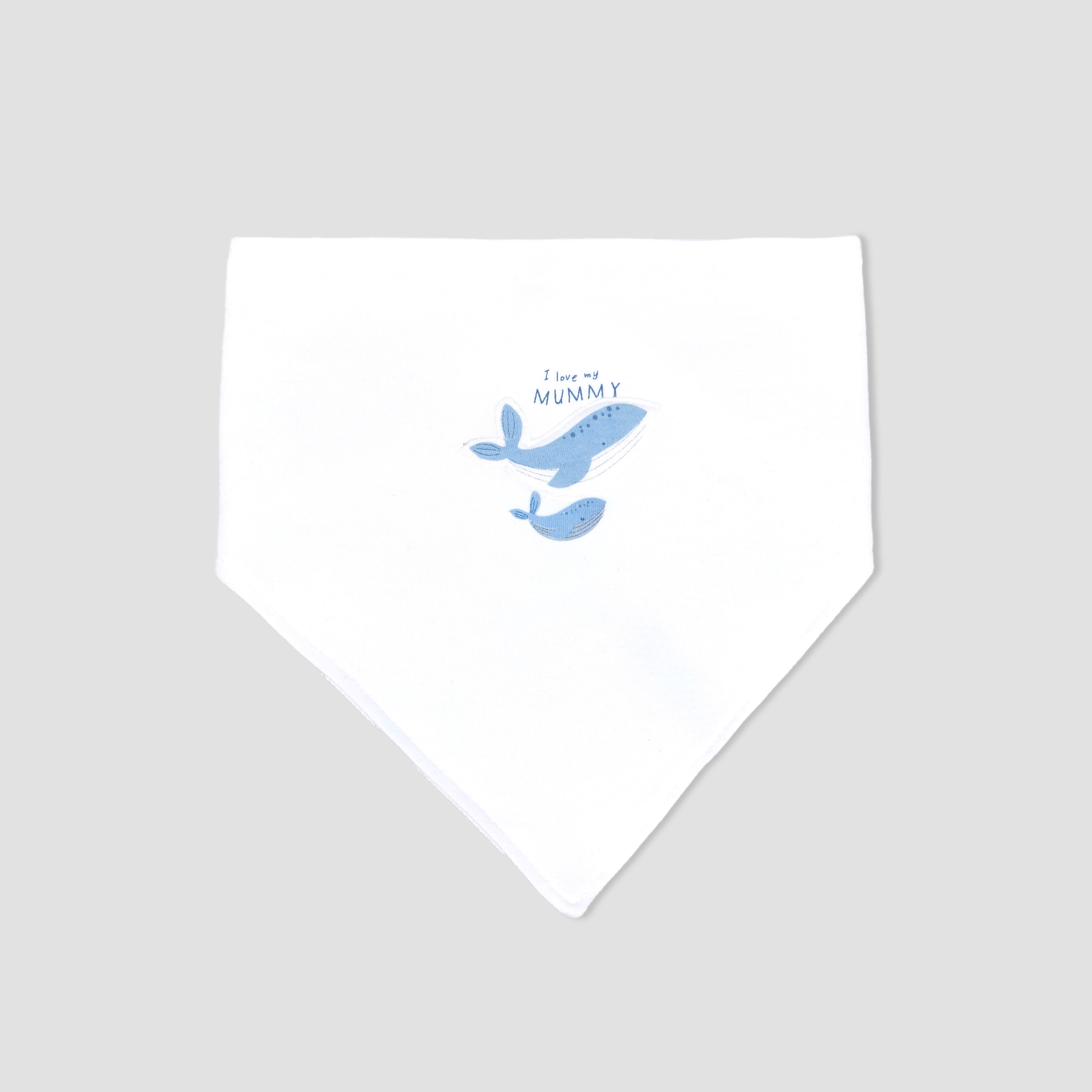Pack of 3 Juniors Baby Bib with Snap Button Closure-baby-feeding-bibs-image-3