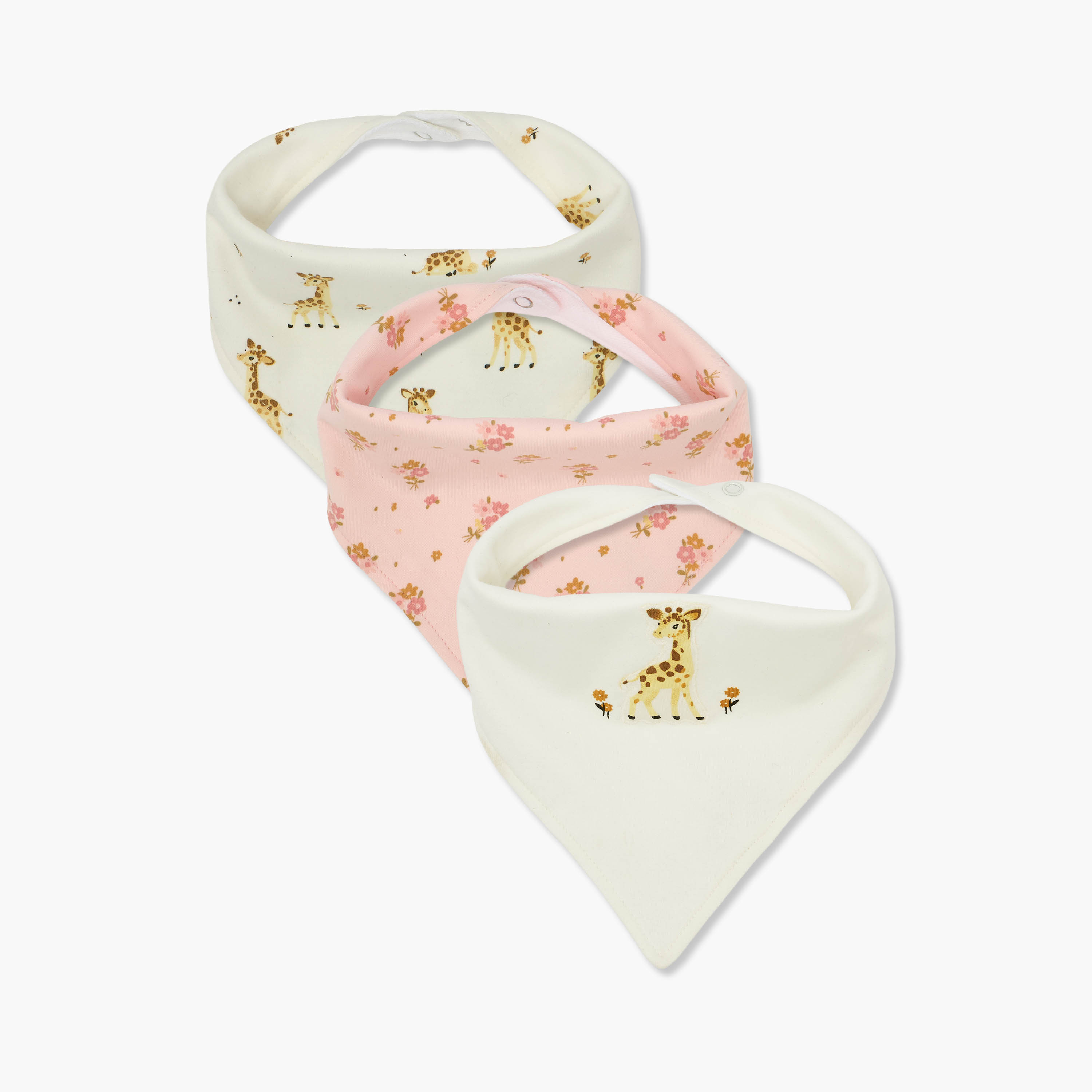 Pack of 3 Juniors Baby Bib with Assorted Design-baby-feeding-bibs-image-1