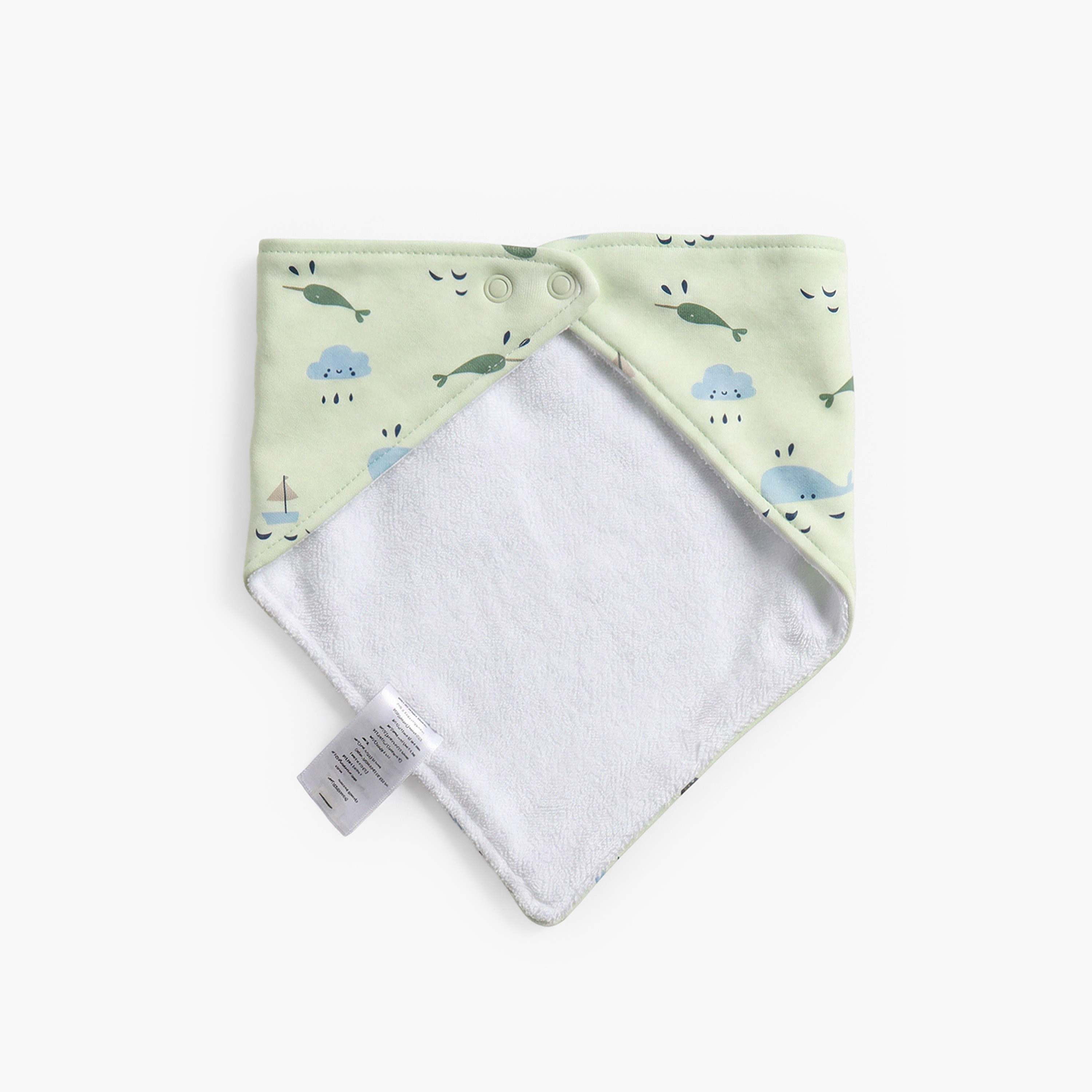 Pack of 3 Juniors Baby Bib with Nautical Print-baby-feeding-bibs-image-5