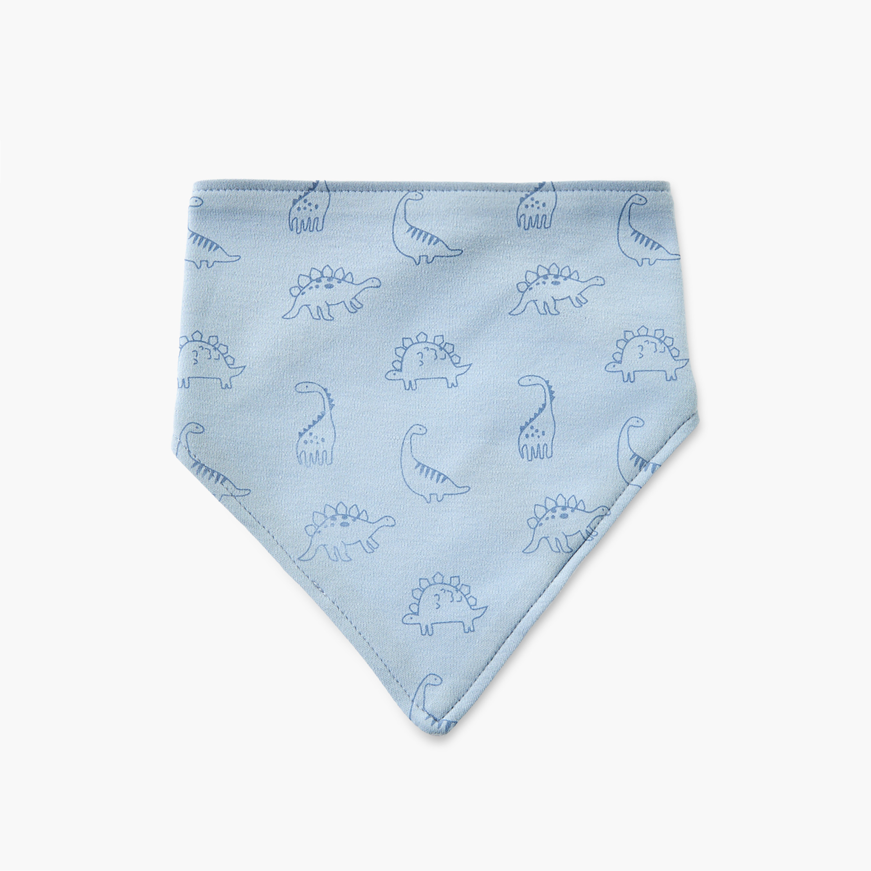 Pack of 3 Juniors Baby Bib with Dinosaur Print-baby-feeding-bibs-image-2
