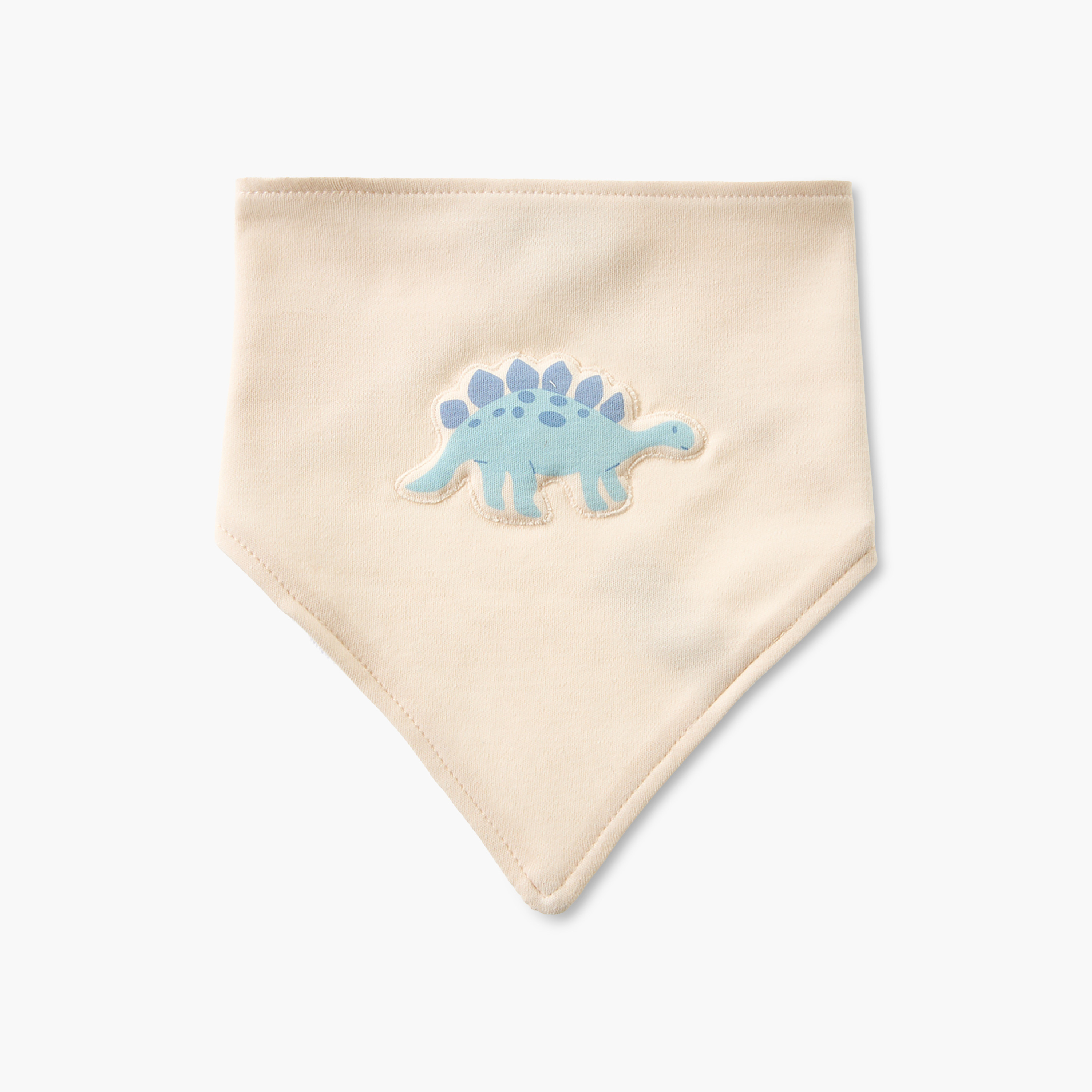 Pack of 3 Juniors Baby Bib with Dinosaur Print-baby-feeding-bibs-image-4
