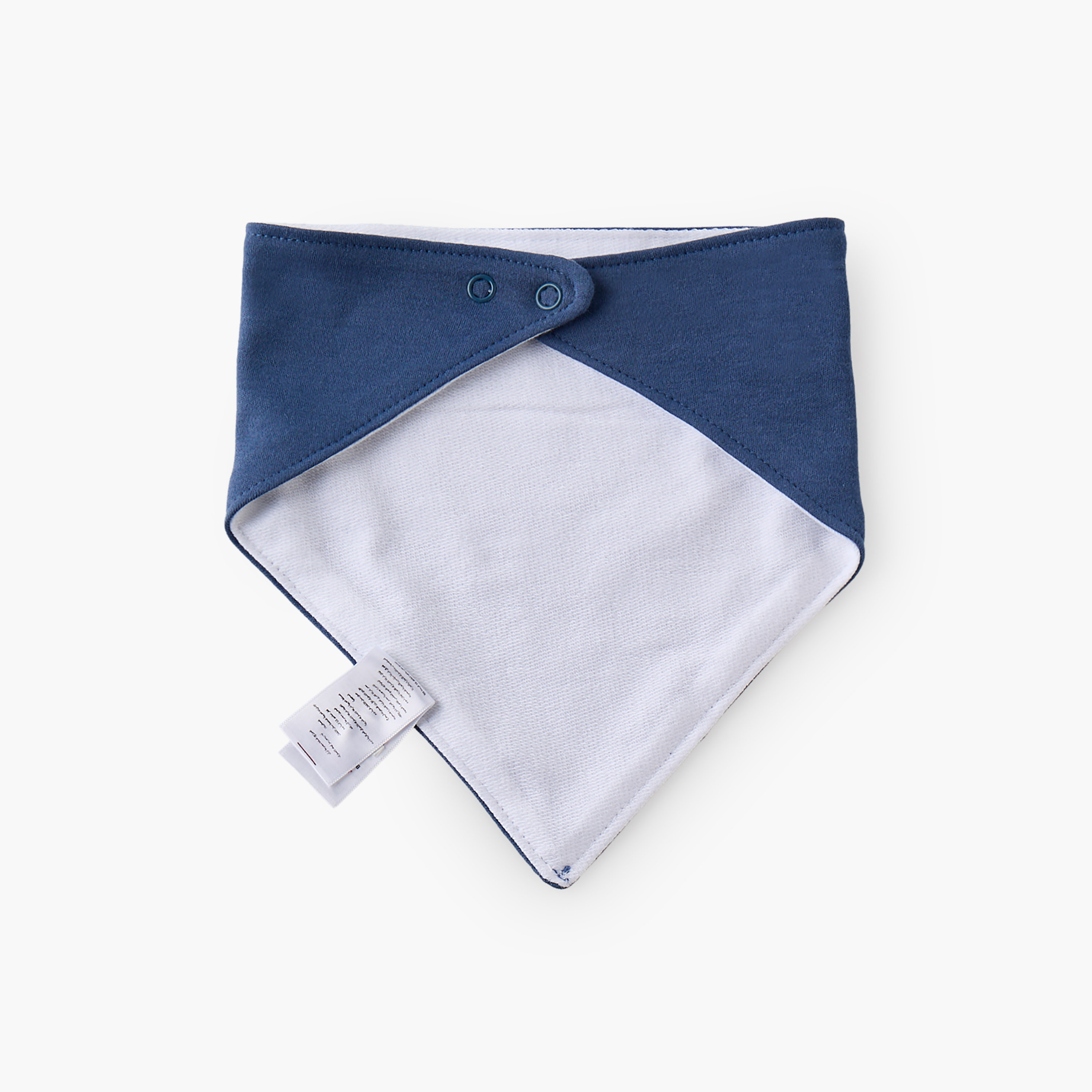 Pack of 5 Juniors Baby Bib with Snap Button Closure-baby-feeding-bibs-image-7