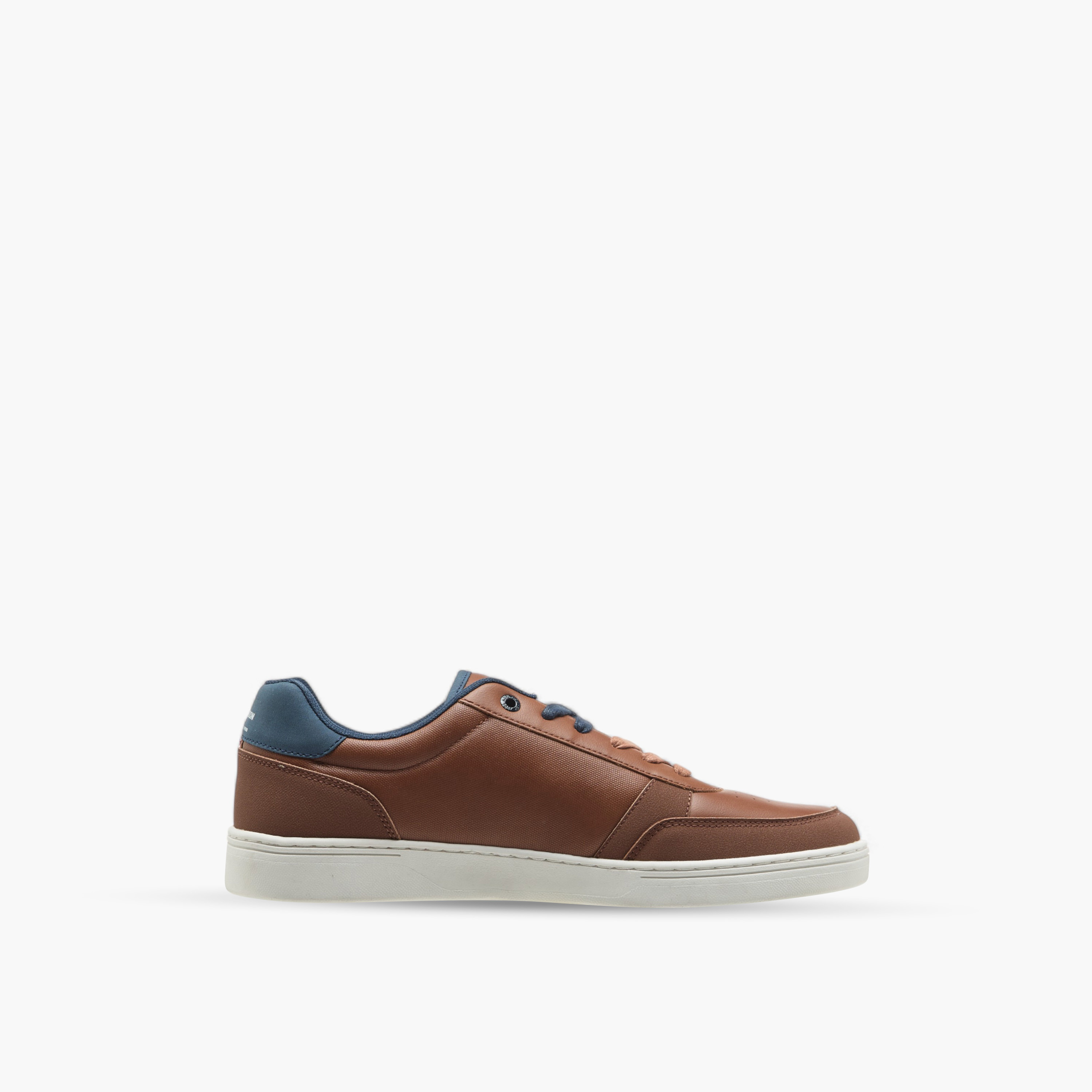 Lee Cooper Men's Solid Lace-Up Sneakers-men-shoes-sneakers-image-4
