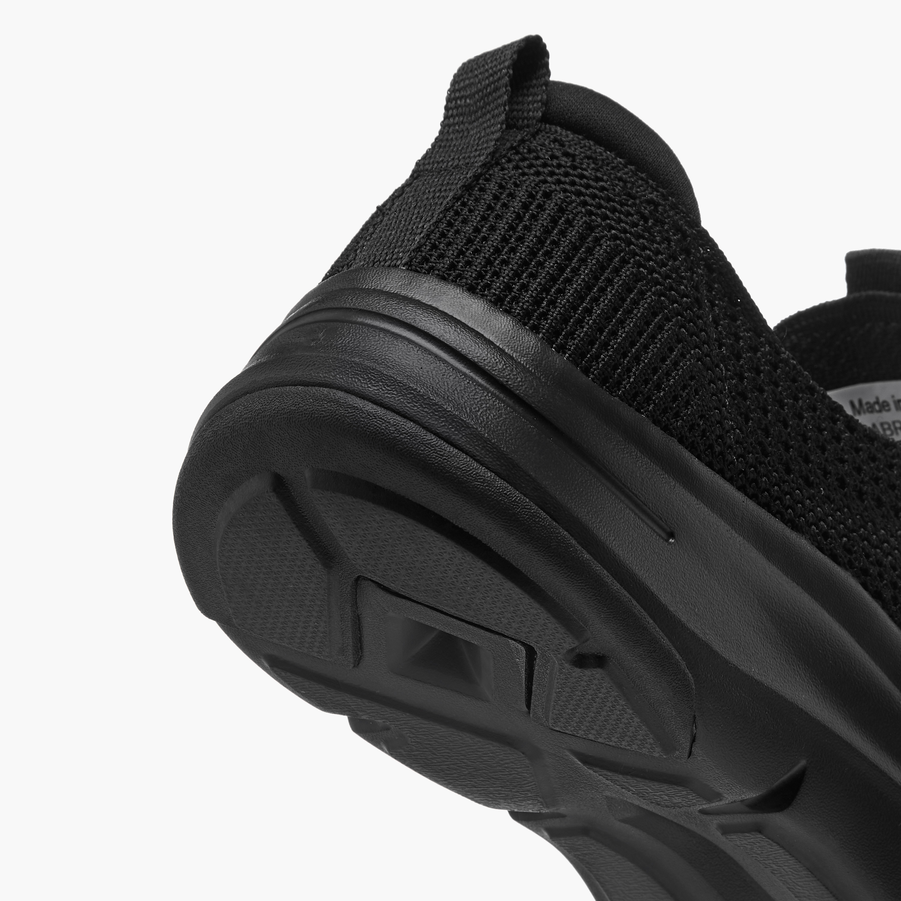 Dash Textured Slip-on Sneakers with Pull Tab-sports-women-shoes-image-5