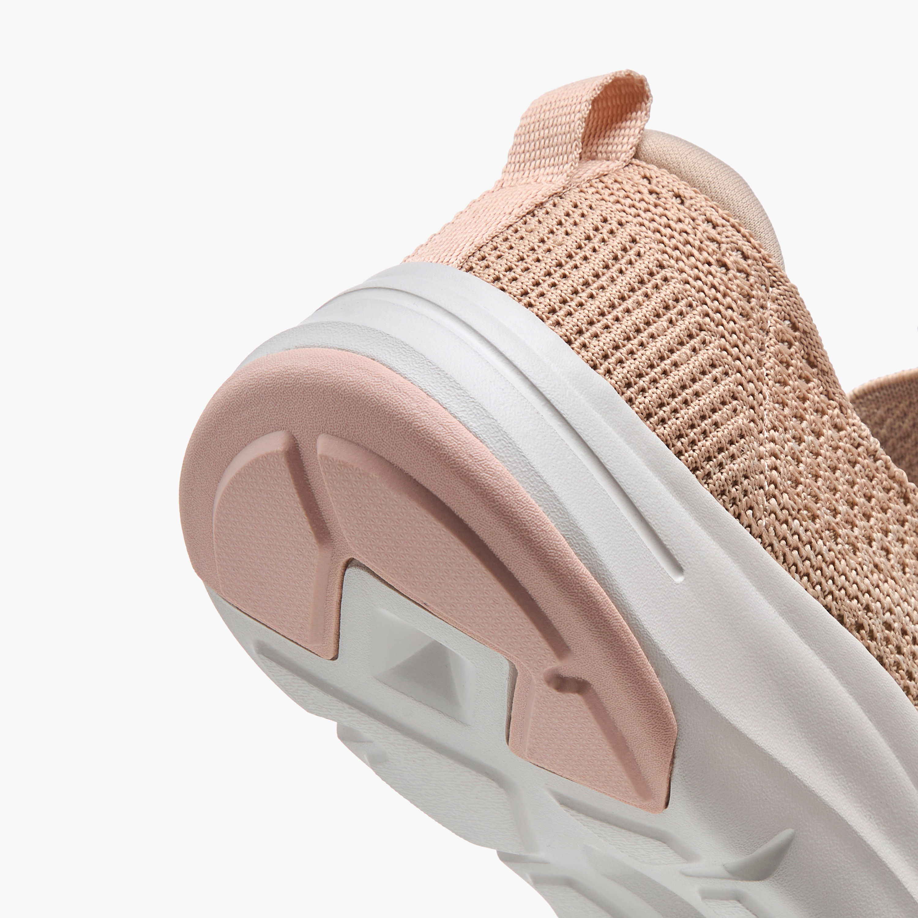 Dash Textured Slip-on Sneakers with Pull Tab-sports-women-shoes-image-5