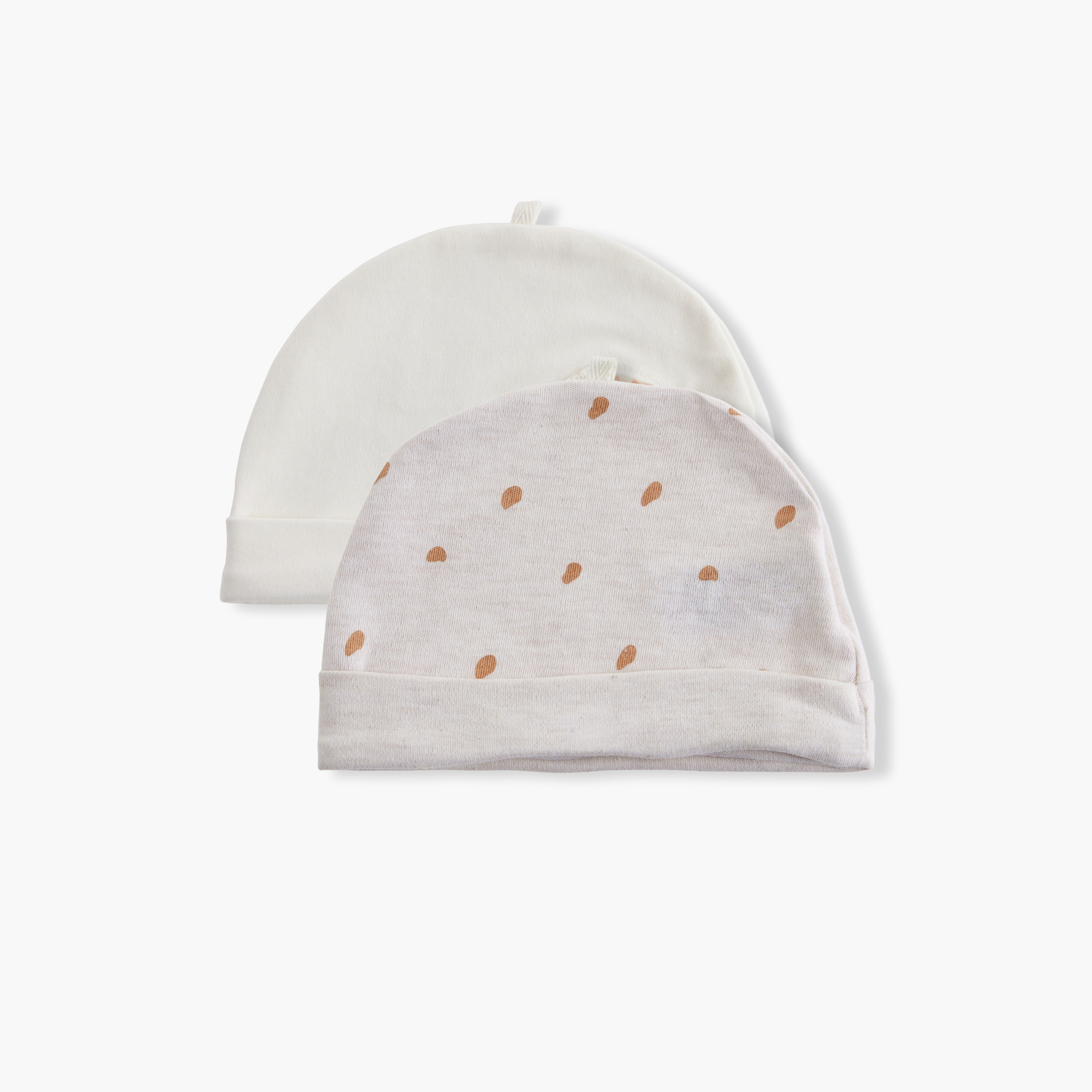 Juniors Printed Cap - Set of 2-baby-boys-accessories-caps-image-1