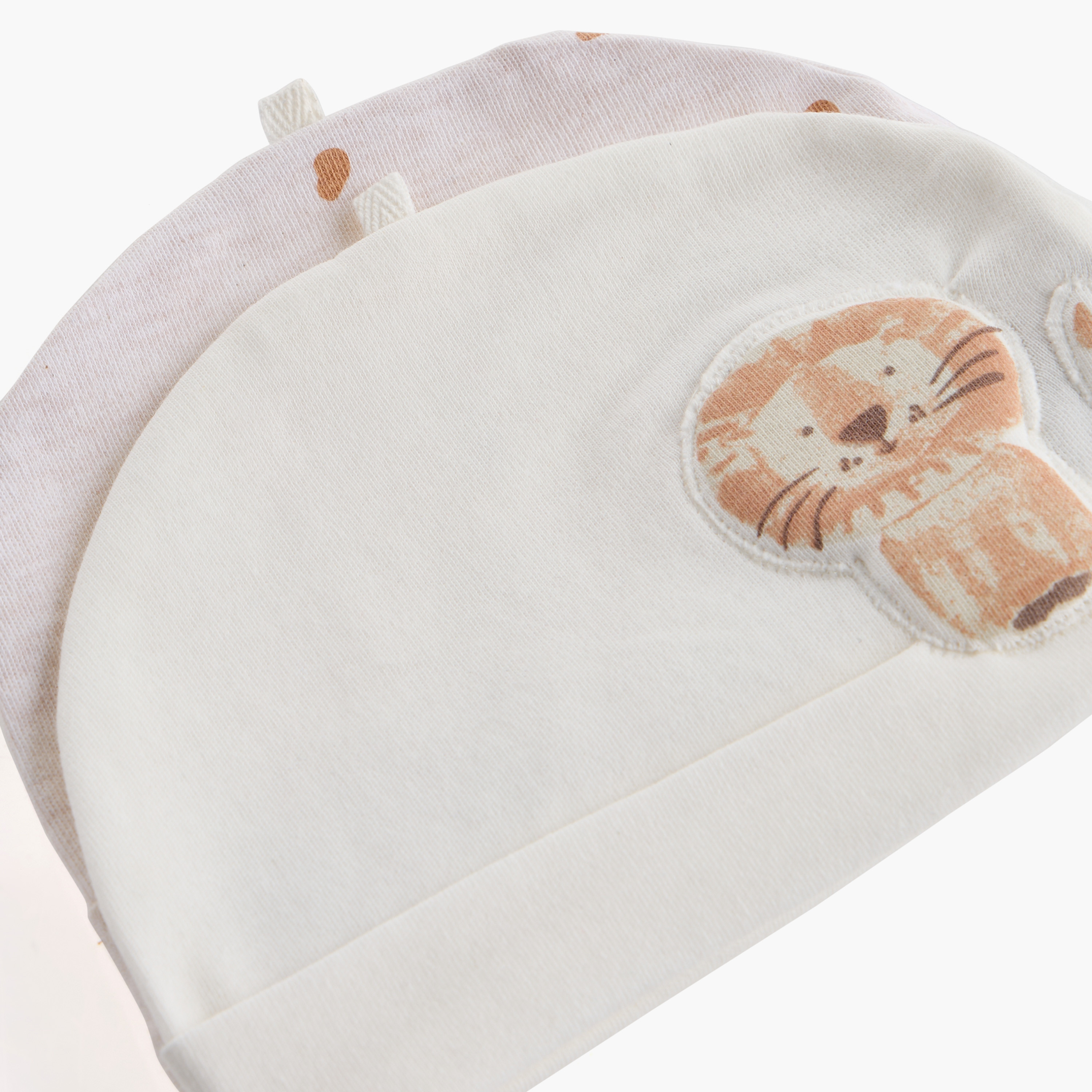Juniors Printed Cap - Set of 2-baby-boys-accessories-caps-image-5