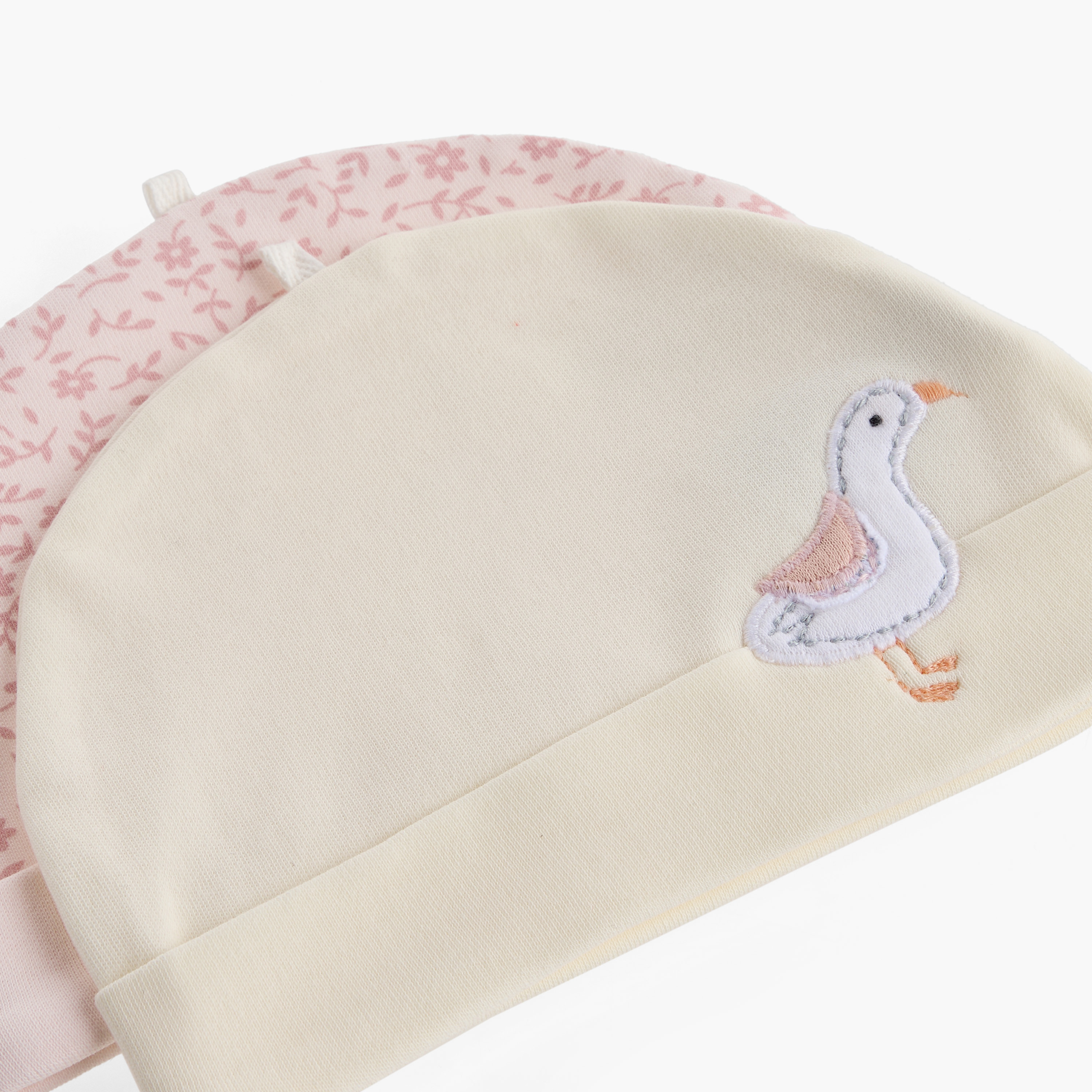 Juniors Printed Cap - Set of 2-baby-girls-accessories-caps-image-5