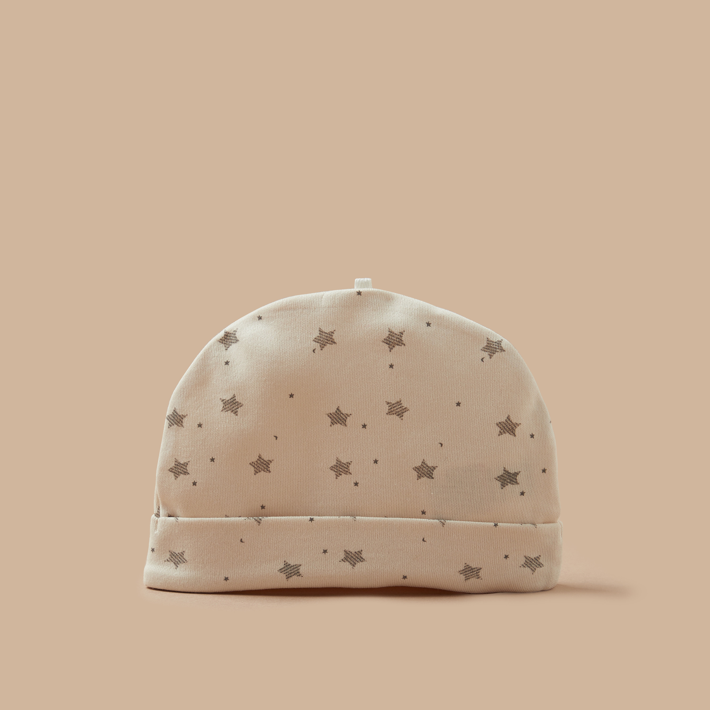 Juniors Printed Beanie - Set of 2-baby-boys-accessories-caps-image-3