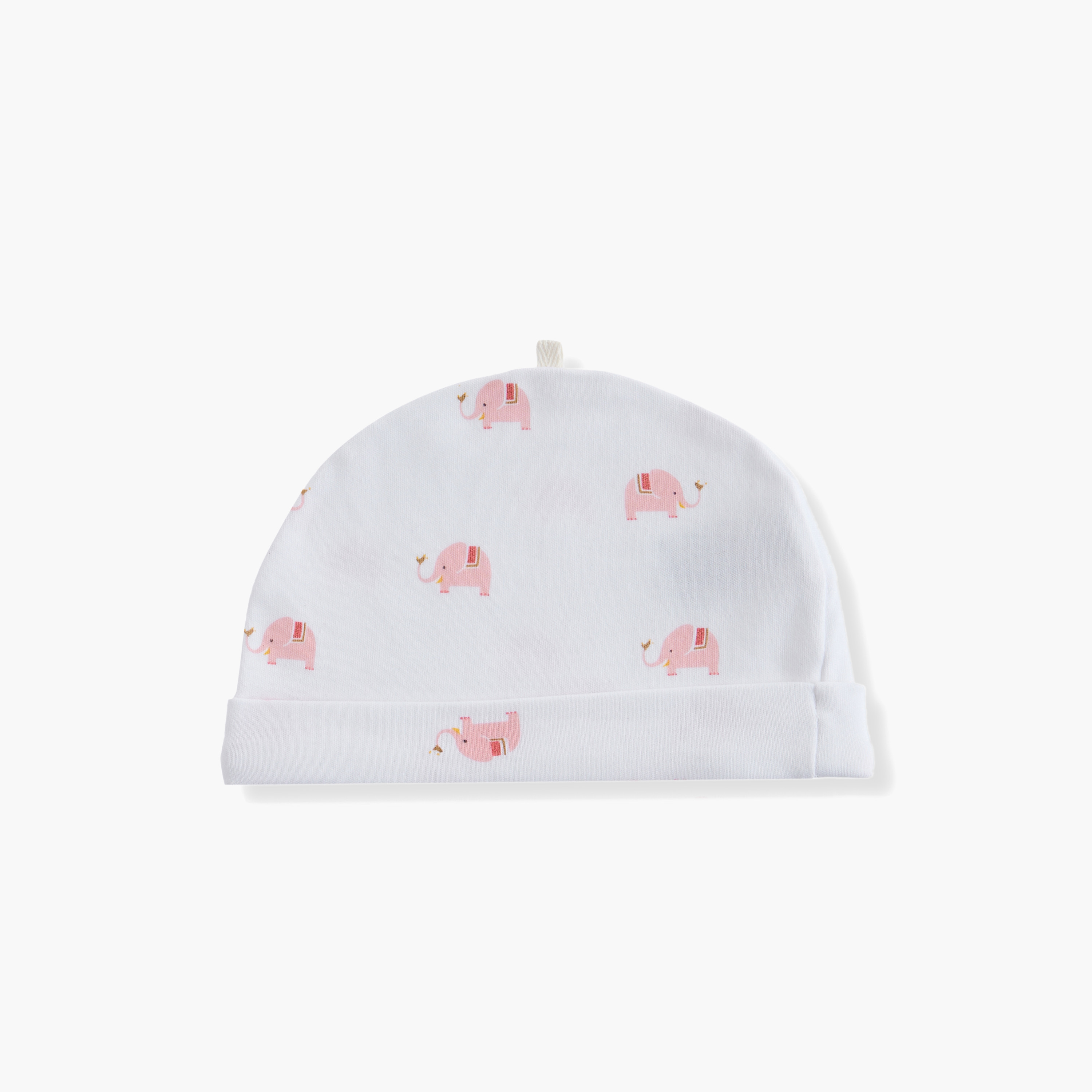 Juniors Elephant Print Cap - Set of 2-baby-girls-accessories-caps-image-3