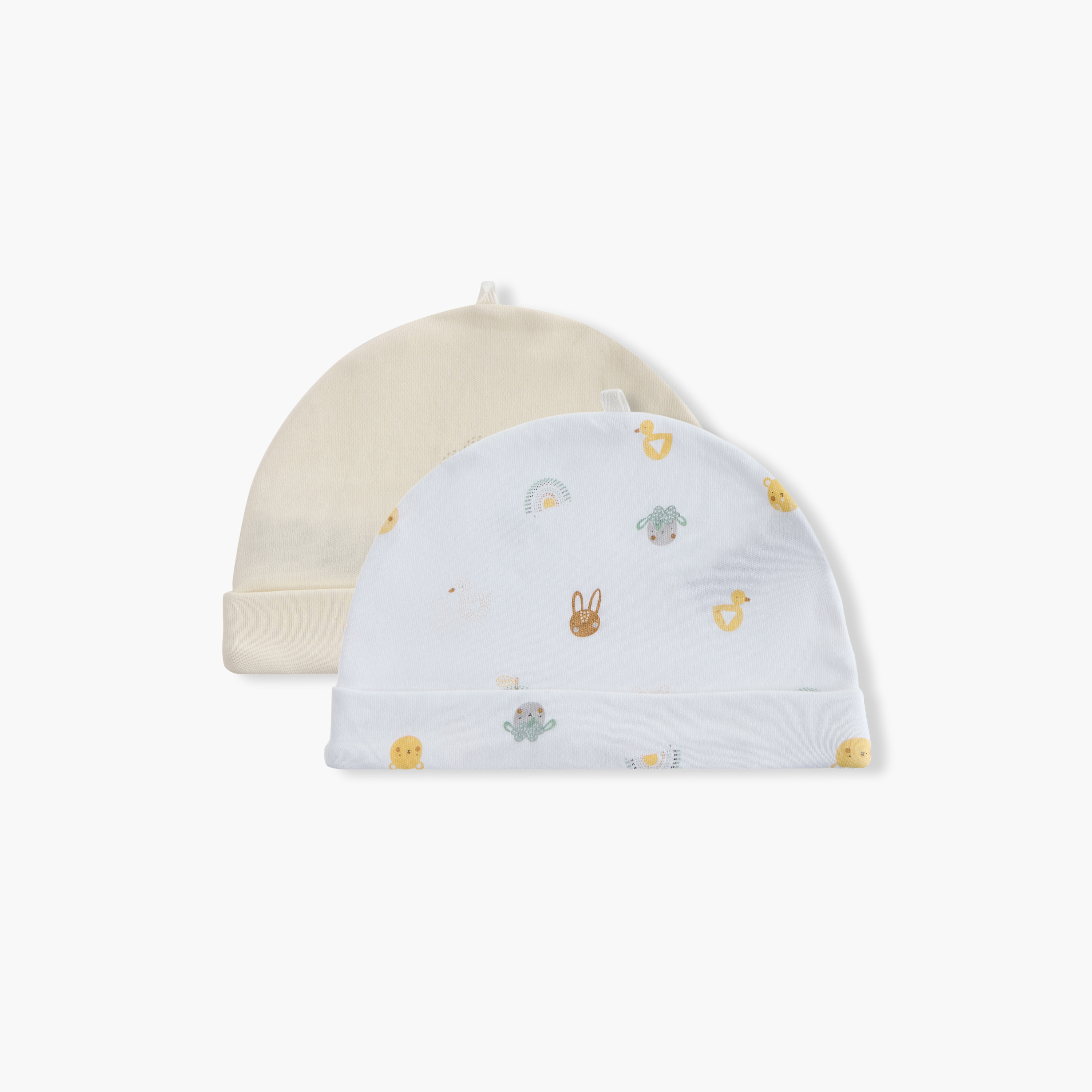 كاب بطبعات من جونيورز - طقم من قطعتين-baby-boys-accessories-caps-image-1