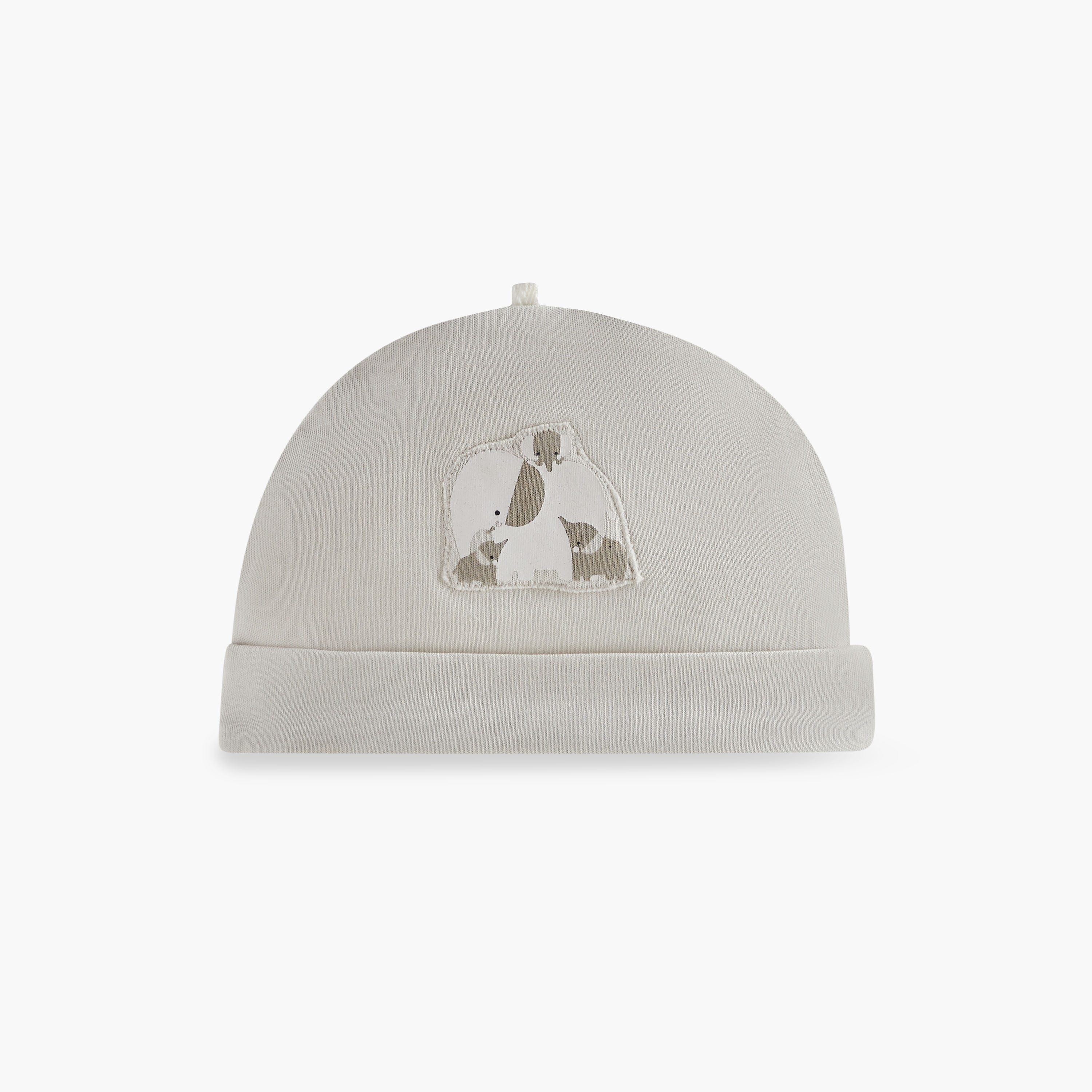 Juniors Elephant Print Cap - Set of 2-baby-boys-accessories-caps-image-4