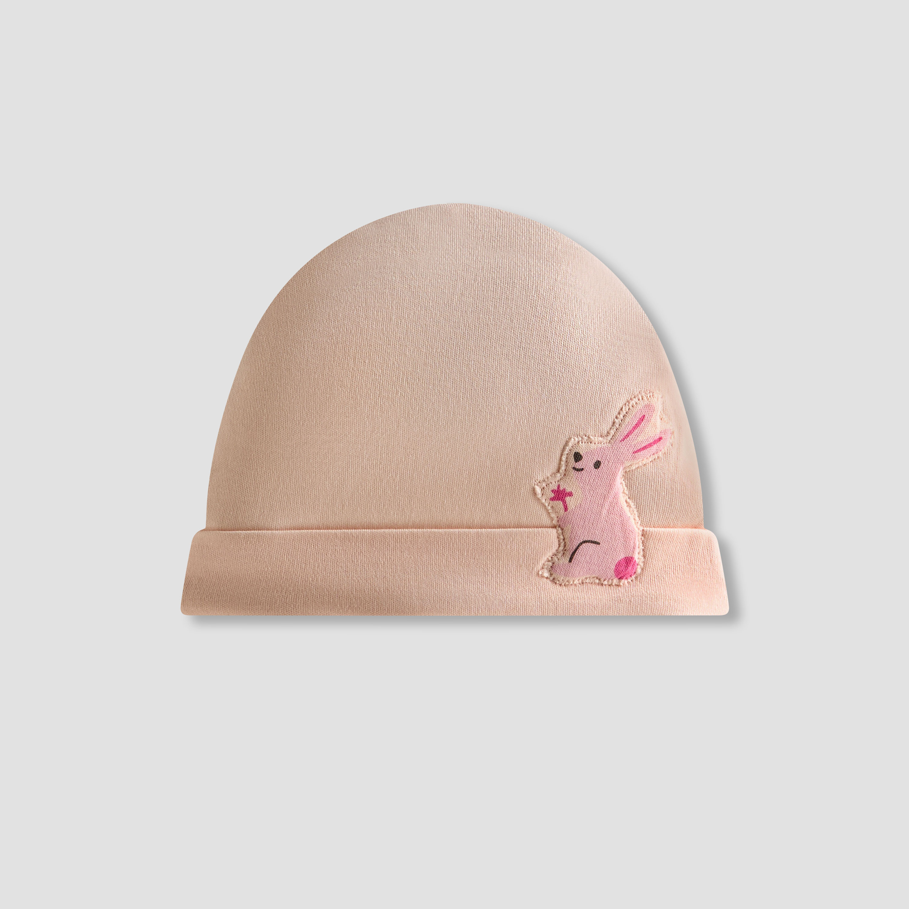 Juniors Girls Cap with Print - Cotton - Set of 5-baby-girls-accessories-caps-image-9