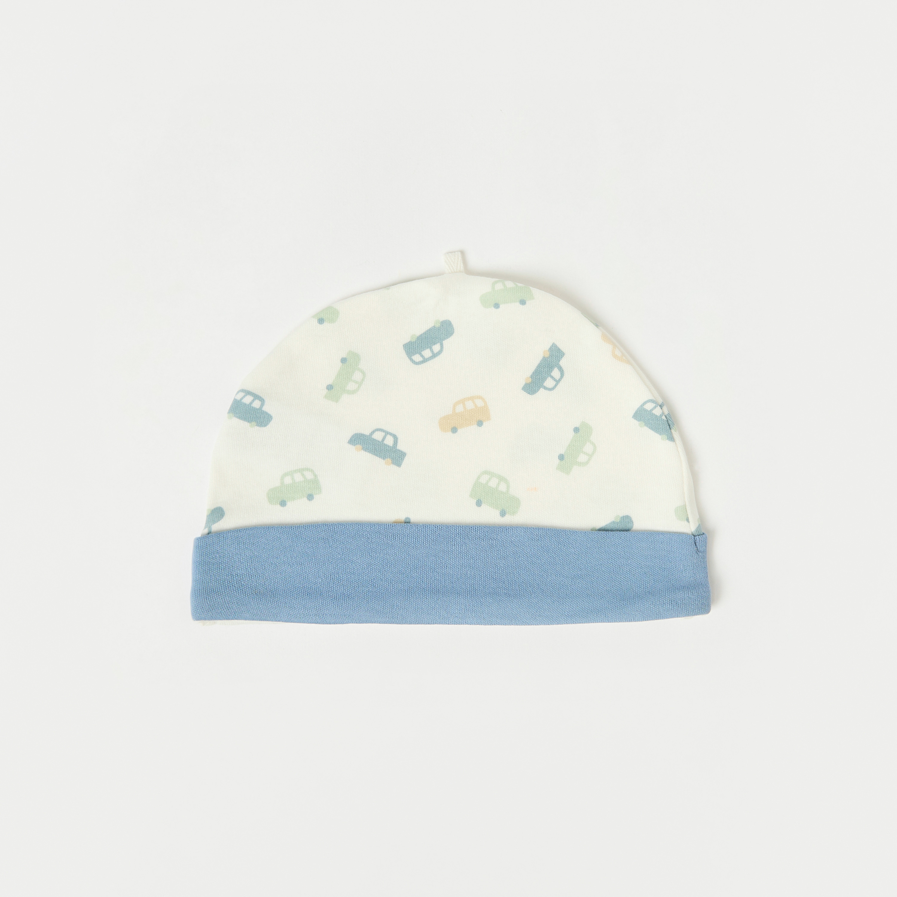 Juniors Car Print Cap - Set of 2-baby-boys-accessories-caps-image-3