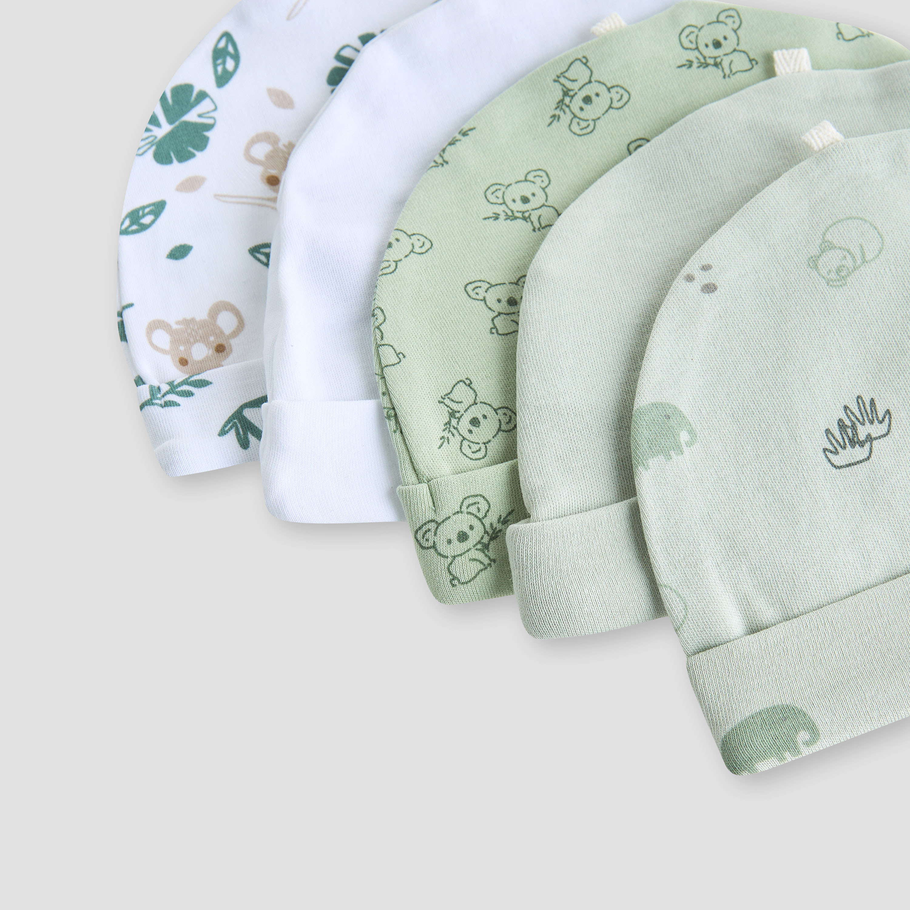 Juniors Assorted Beanie Cap - Set of 5-baby-boys-accessories-caps-image-7