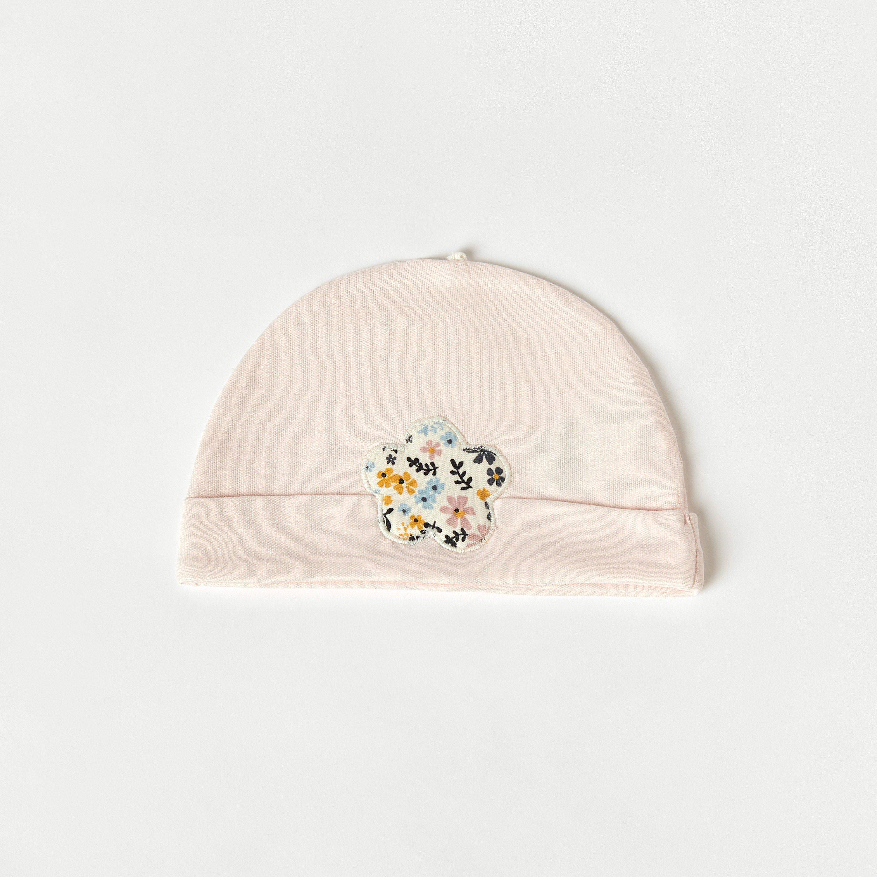 Juniors Floral Print Cap - Set of 2-baby-boys-accessories-caps-image-3