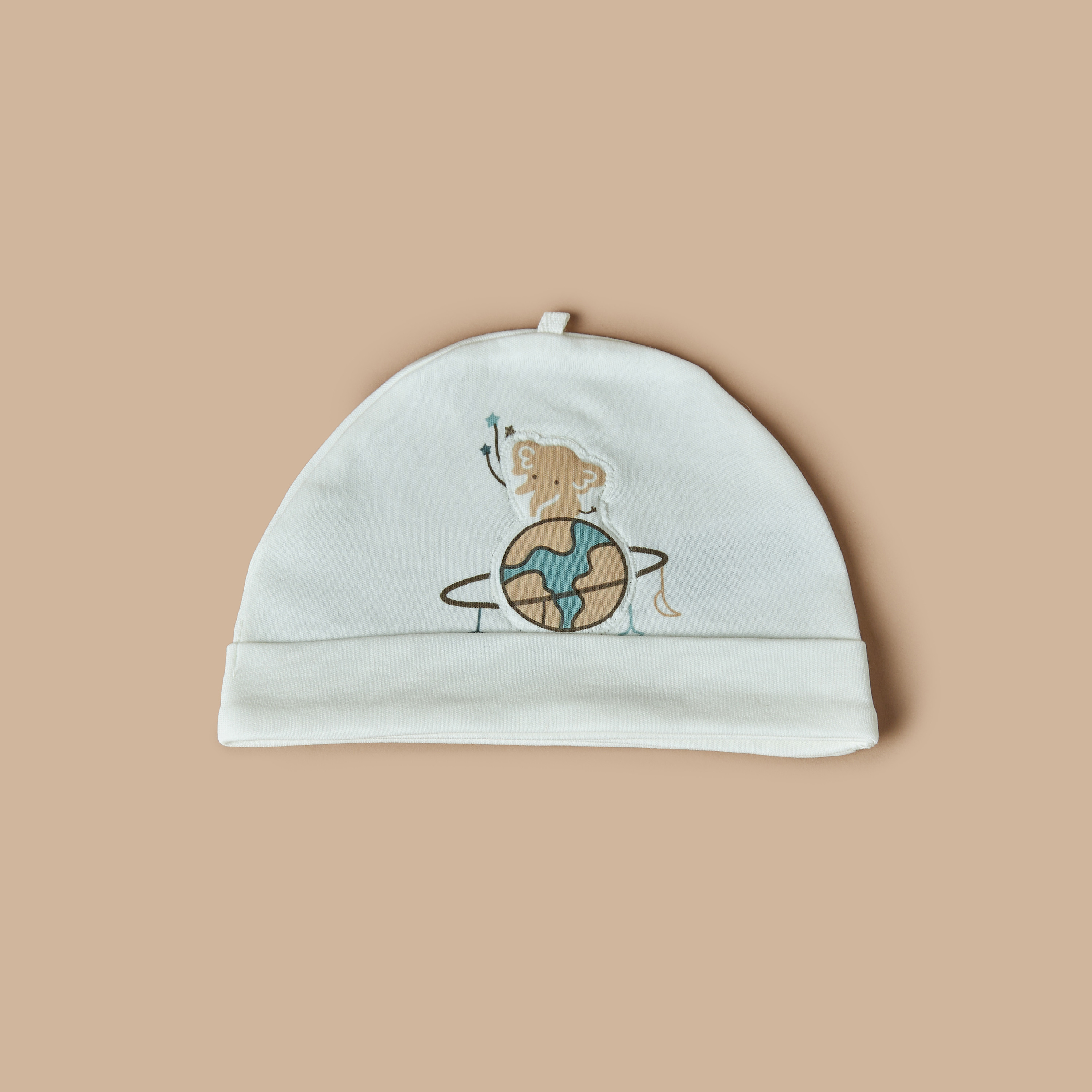 Juniors Printed Cap - Set of 2-baby-boys-accessories-caps-image-3