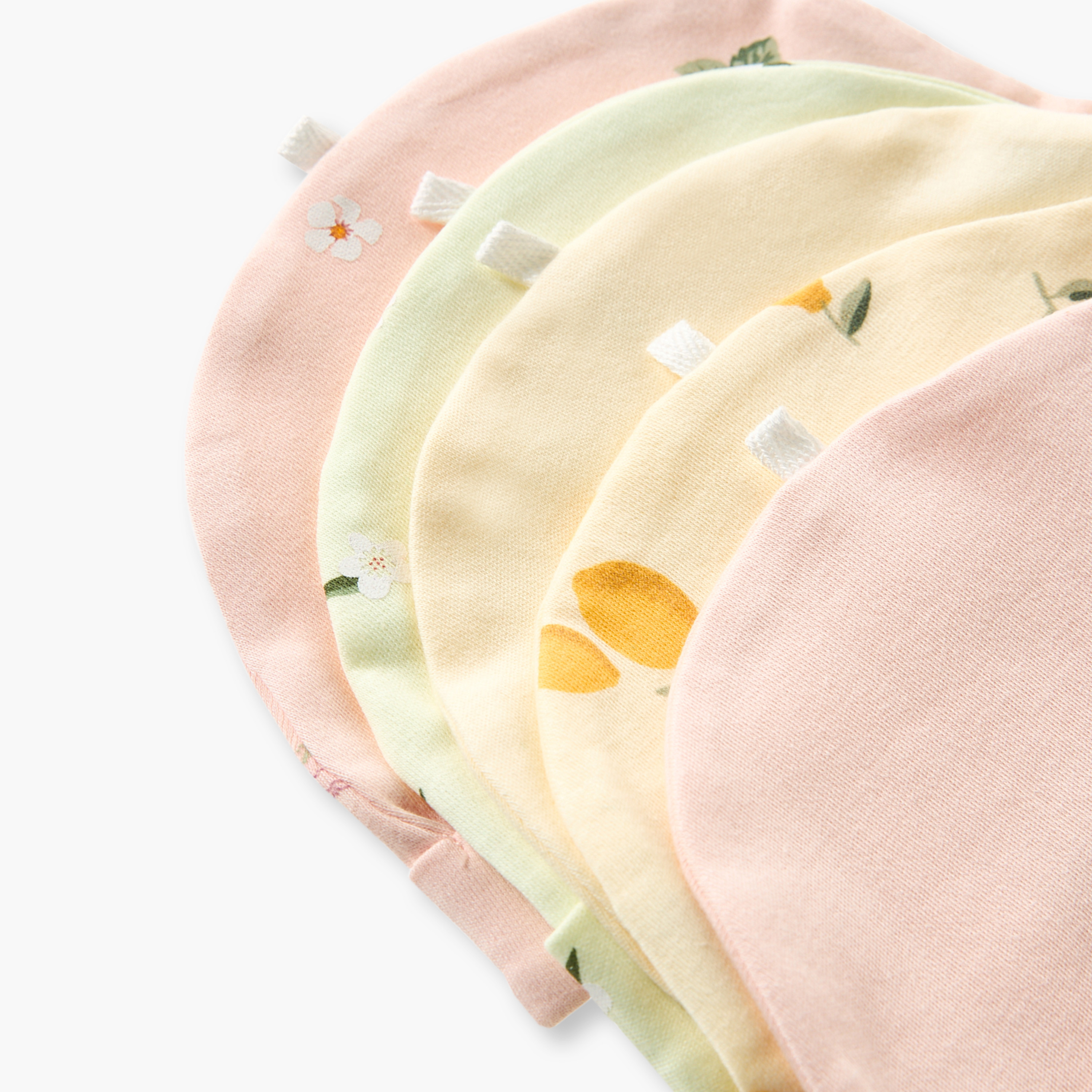 Pack of 5 Juniors Cap with Rolled Hem-baby-girls-accessories-caps-image-8