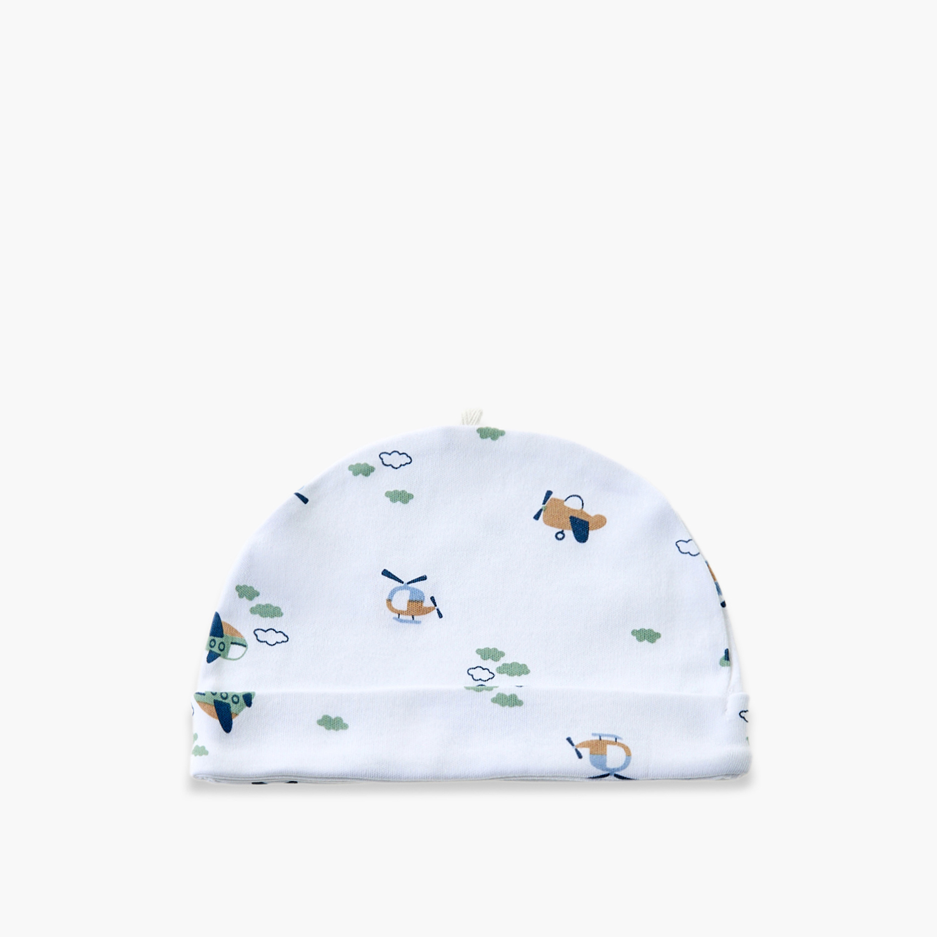 Pack of 5 Juniors Cap with Rolled Hem-baby-boys-accessories-caps-image-3
