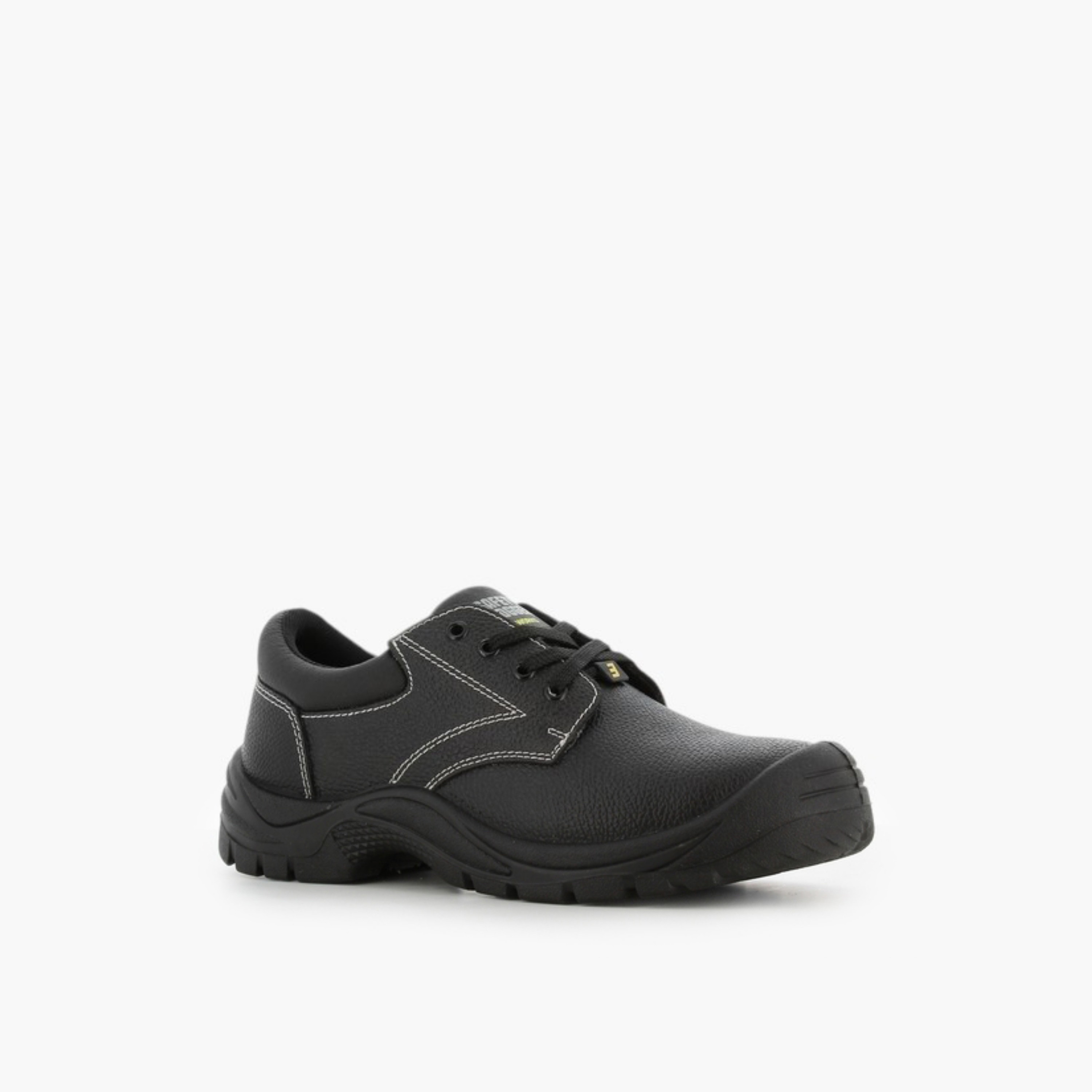 حذاء سنيكرز جلد برباط للرجال من إس جيه-men-shoes-sneakers-image-1