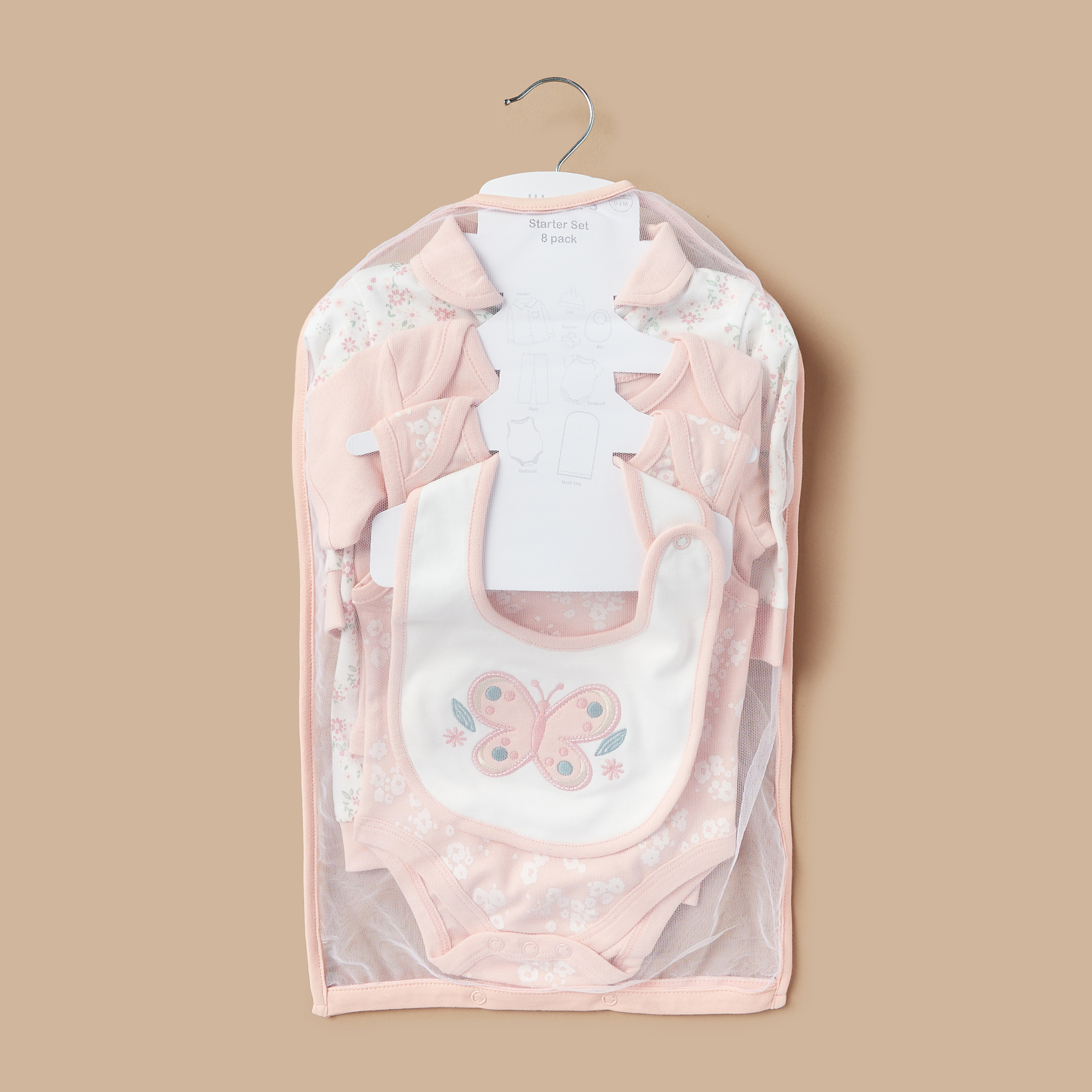 طقم ملابس 8 قطع من جونيورز-baby-girls-clothing-setsandcoords-image-7