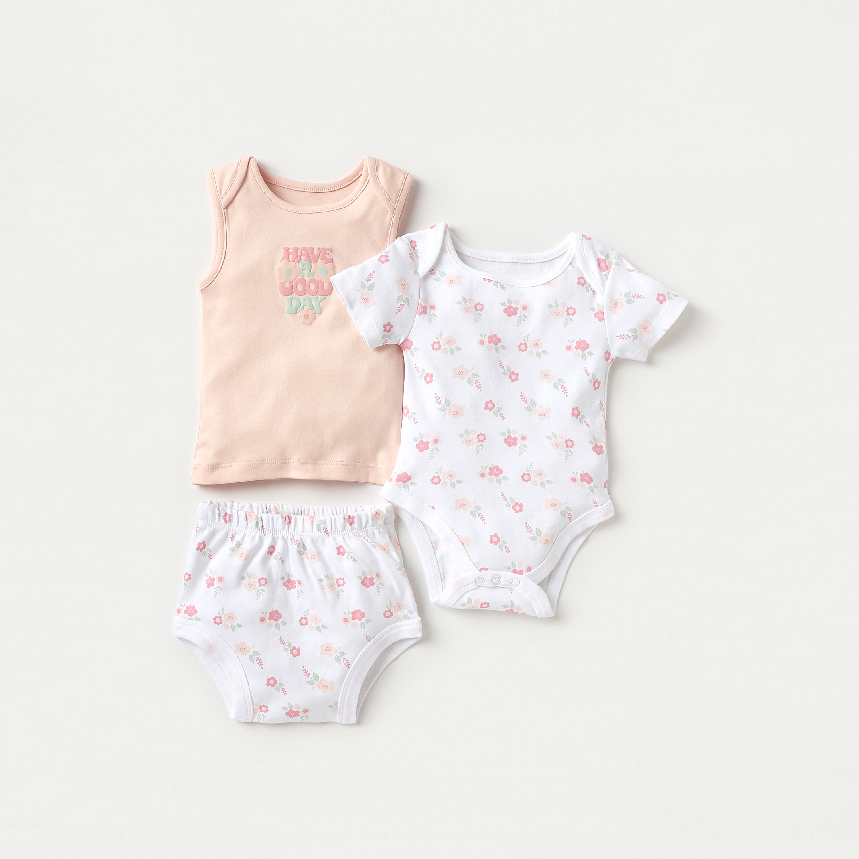 Juniors 7-Piece Floral Print Clothing Gift Set-baby-girls-clothing-setsandcoords-image-3