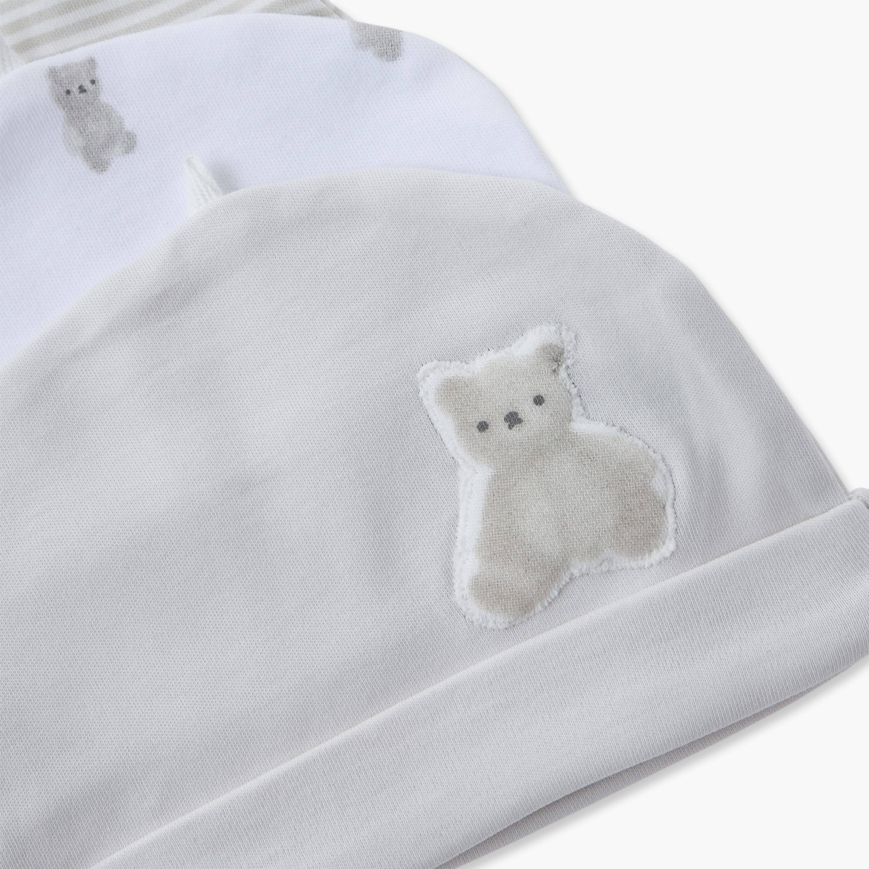 طقم من 3 - قبعة كاب بطبعات متنوعة من جونيورز-baby-boys-accessories-caps-image-8