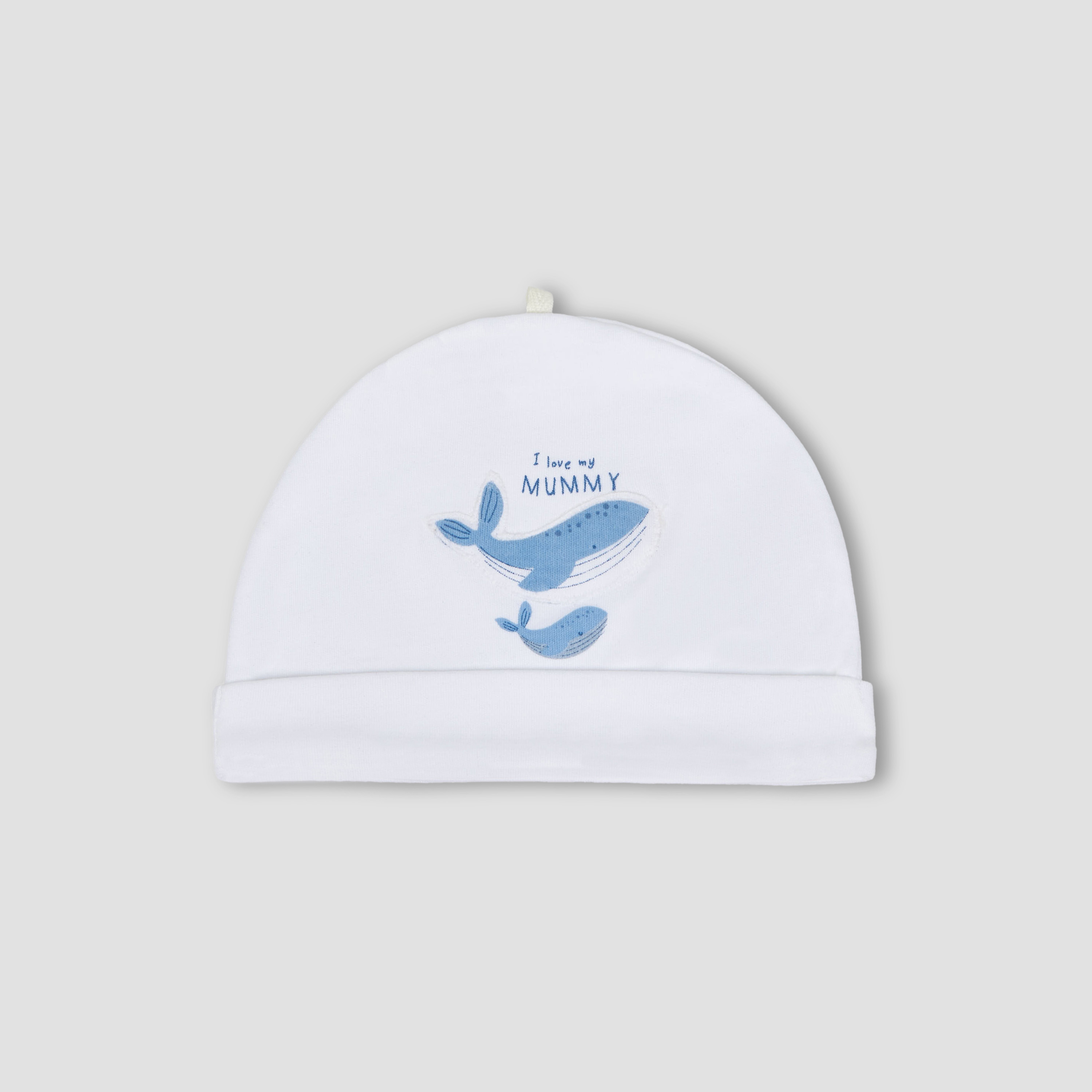 Pack of 3 Juniors Cap with Whale Print-baby-boys-accessories-caps-image-2