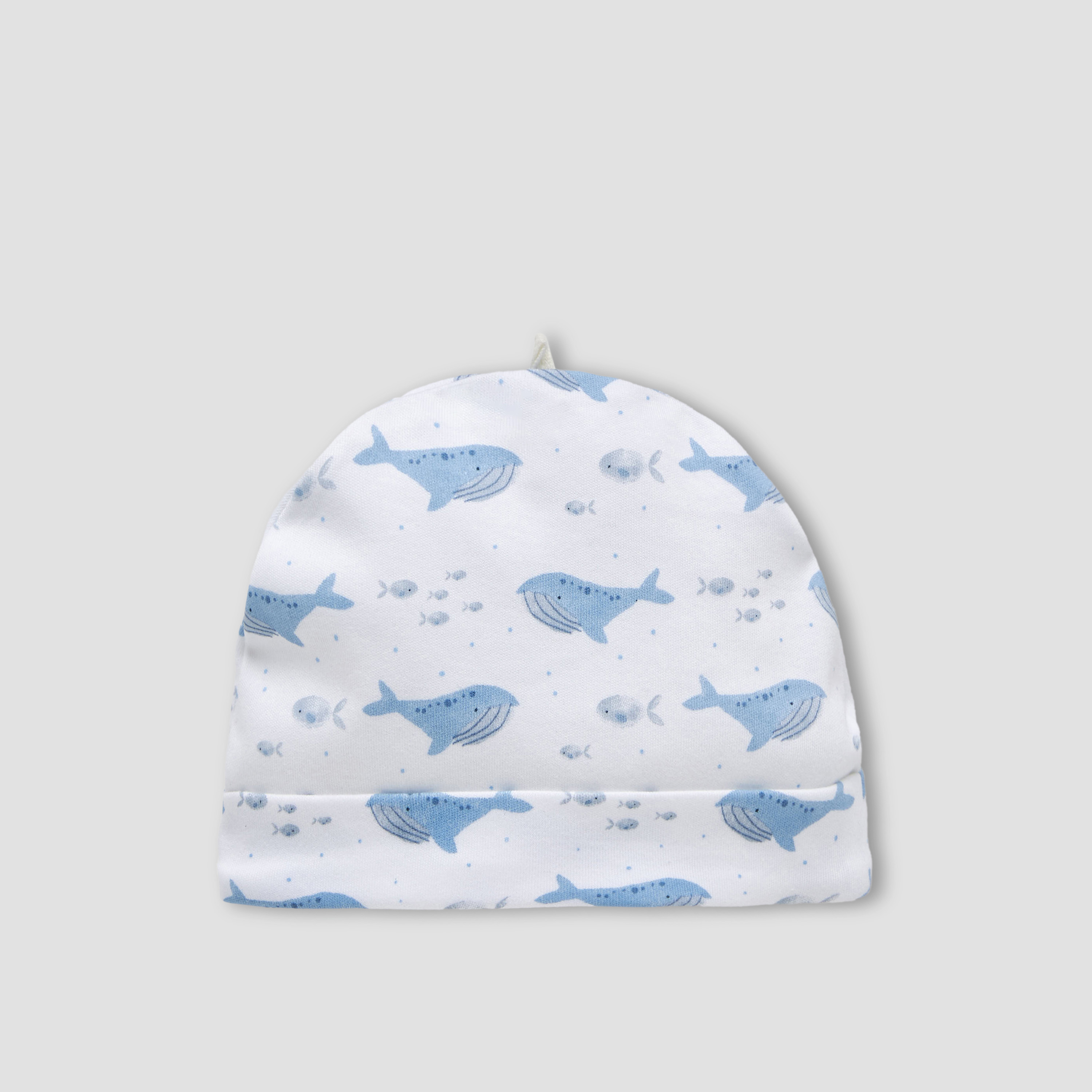 Pack of 3 Juniors Cap with Whale Print-baby-boys-accessories-caps-image-5