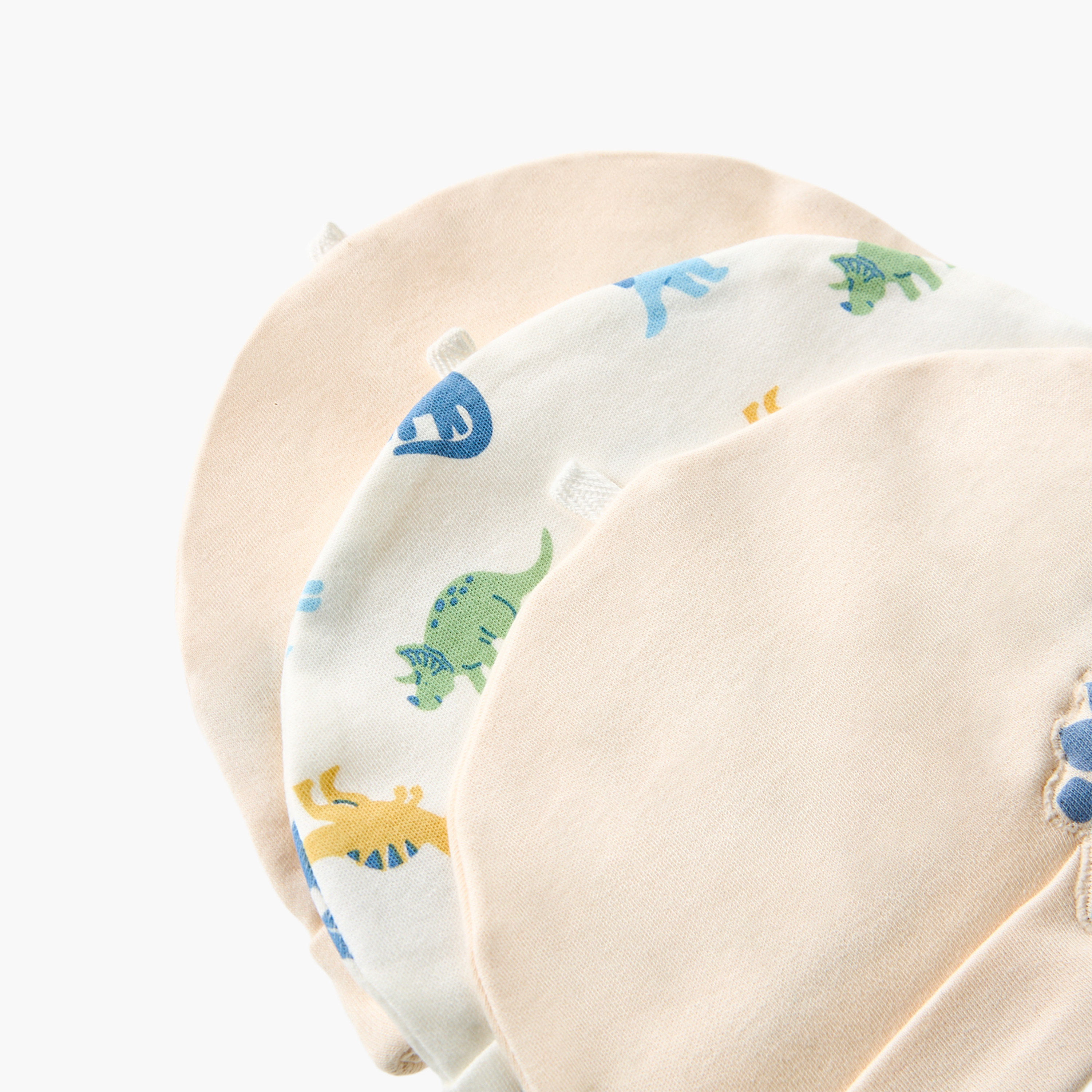 Pack of 3 Juniors Cap with Rolled Hem-baby-boys-accessories-caps-image-5
