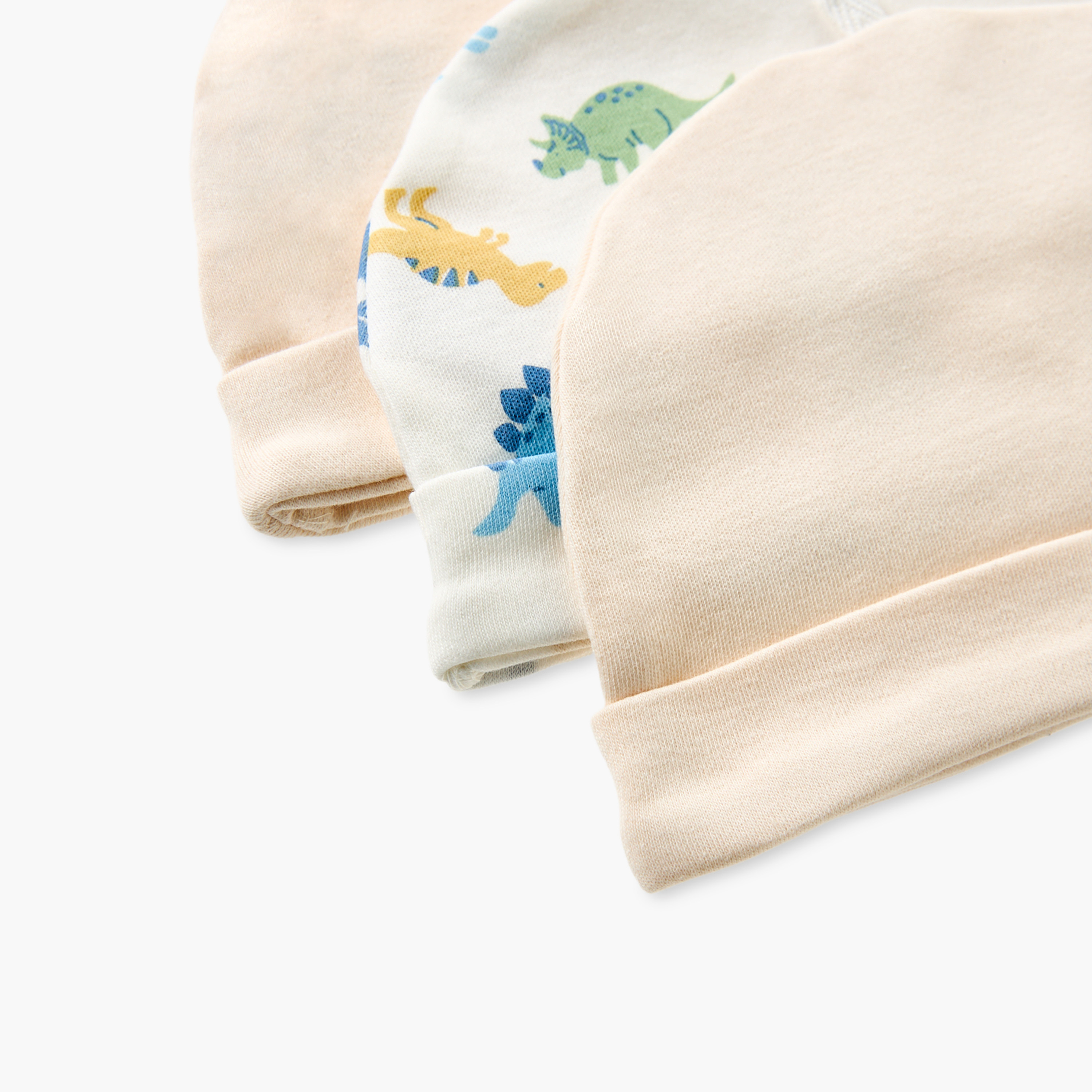 Pack of 3 Juniors Cap with Rolled Hem-baby-boys-accessories-caps-image-6