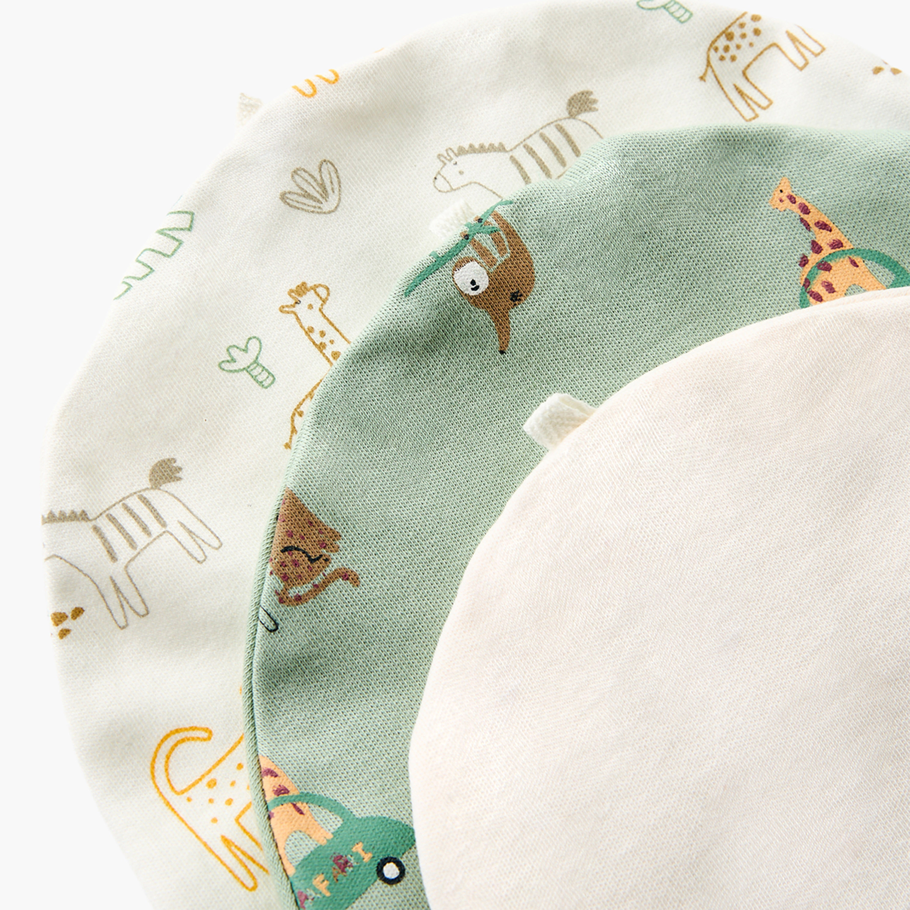 Pack of 3 Juniors Cap with Safari Print-baby-boys-accessories-caps-image-4